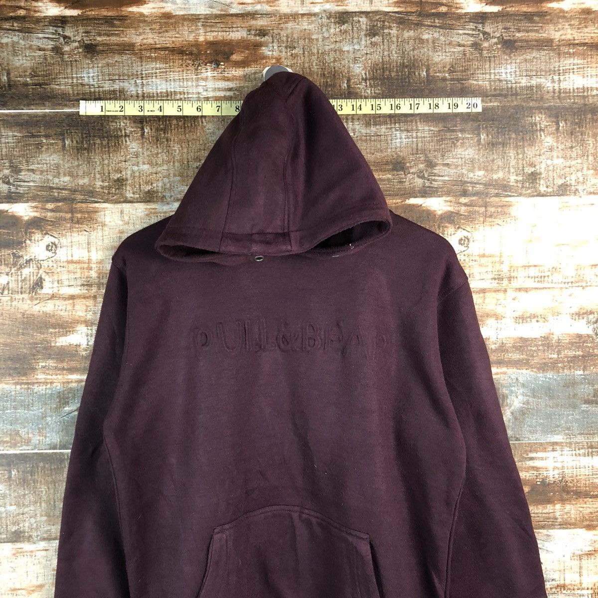 Pull & Bear Pull Bear Purple plain Hoodie #A1944 Size US M / EU 48-50 / 2 - 2 Thumbnail