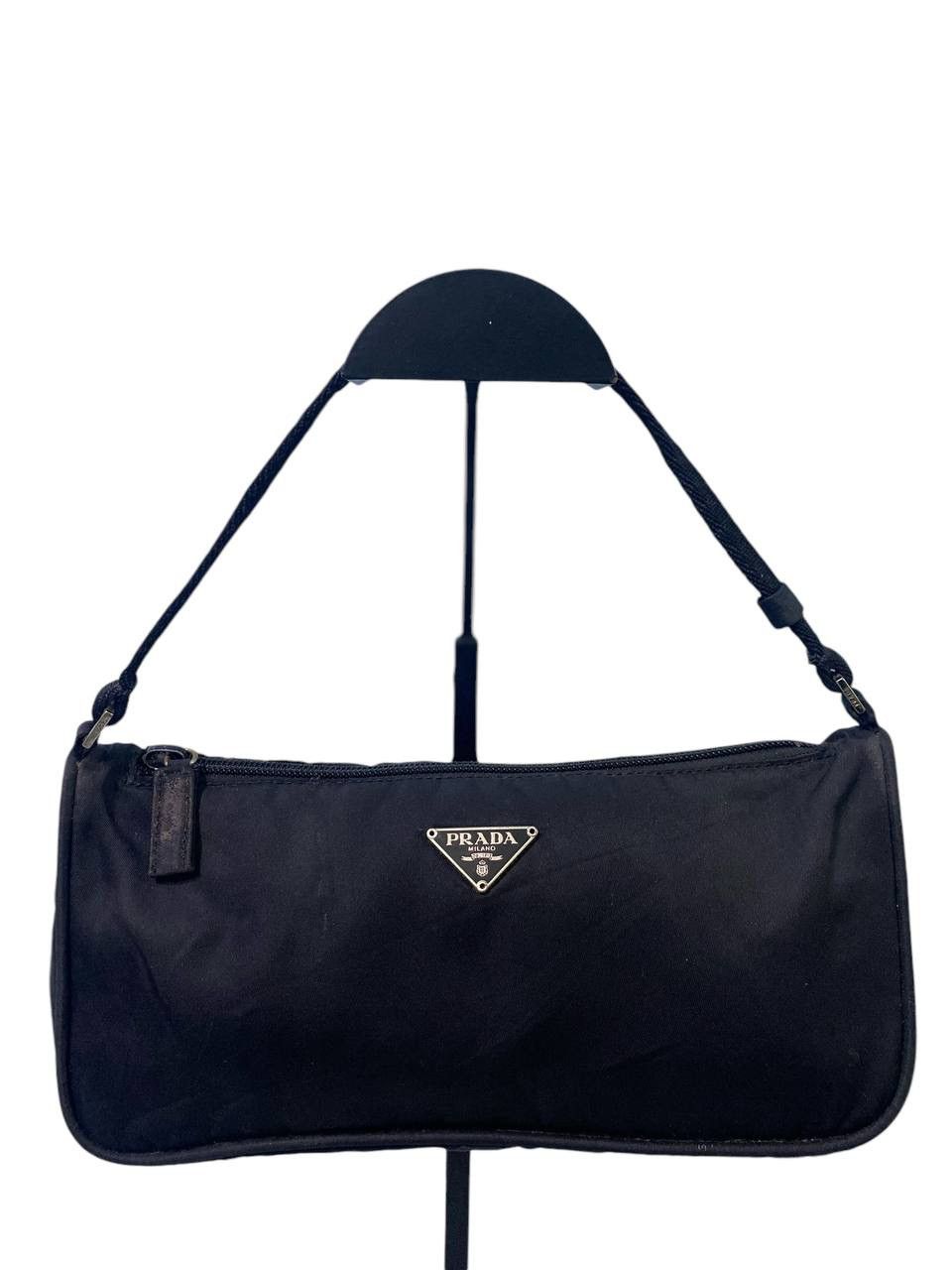 Designer × Vintage Vintage Prada Hand Bag Nice Design Size ONE SIZE - 1 Thumbnail
