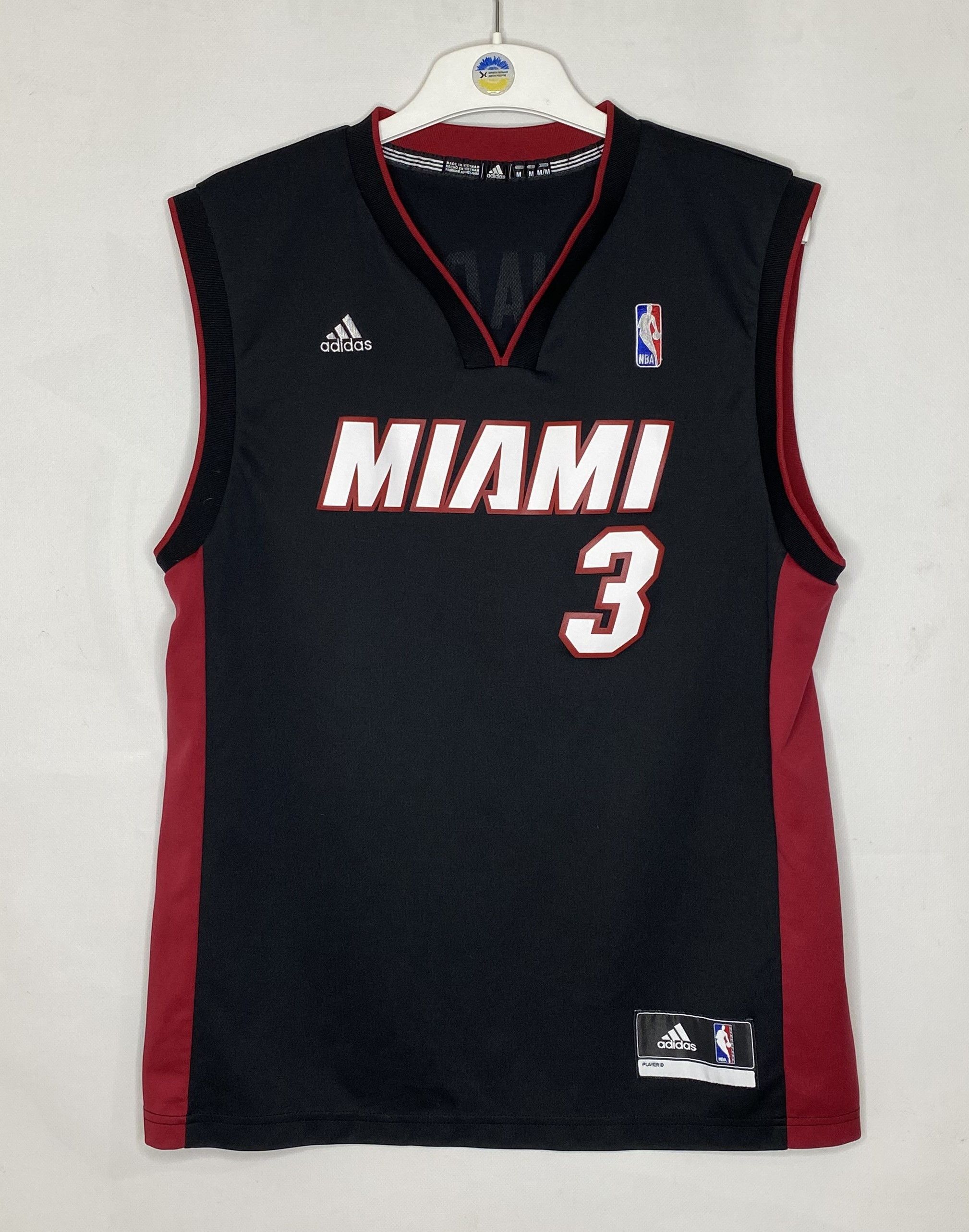 DWYANE WADE #3 MIAMI HEAT BASKETBALL JERSEY SHIRT SWINGMAN