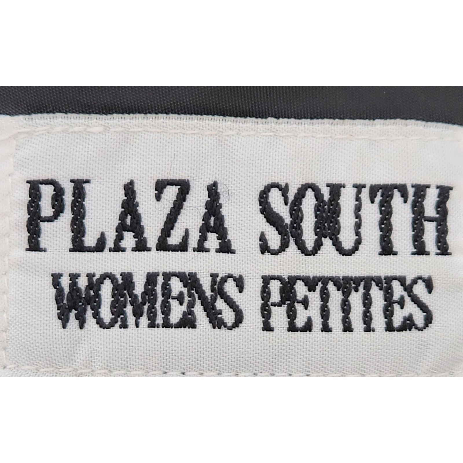 Other Plaza South Black Pink Embroidered Floral Top 18WP Lined Size XXL / US 16-18 / IT 52-54 - 7 Thumbnail