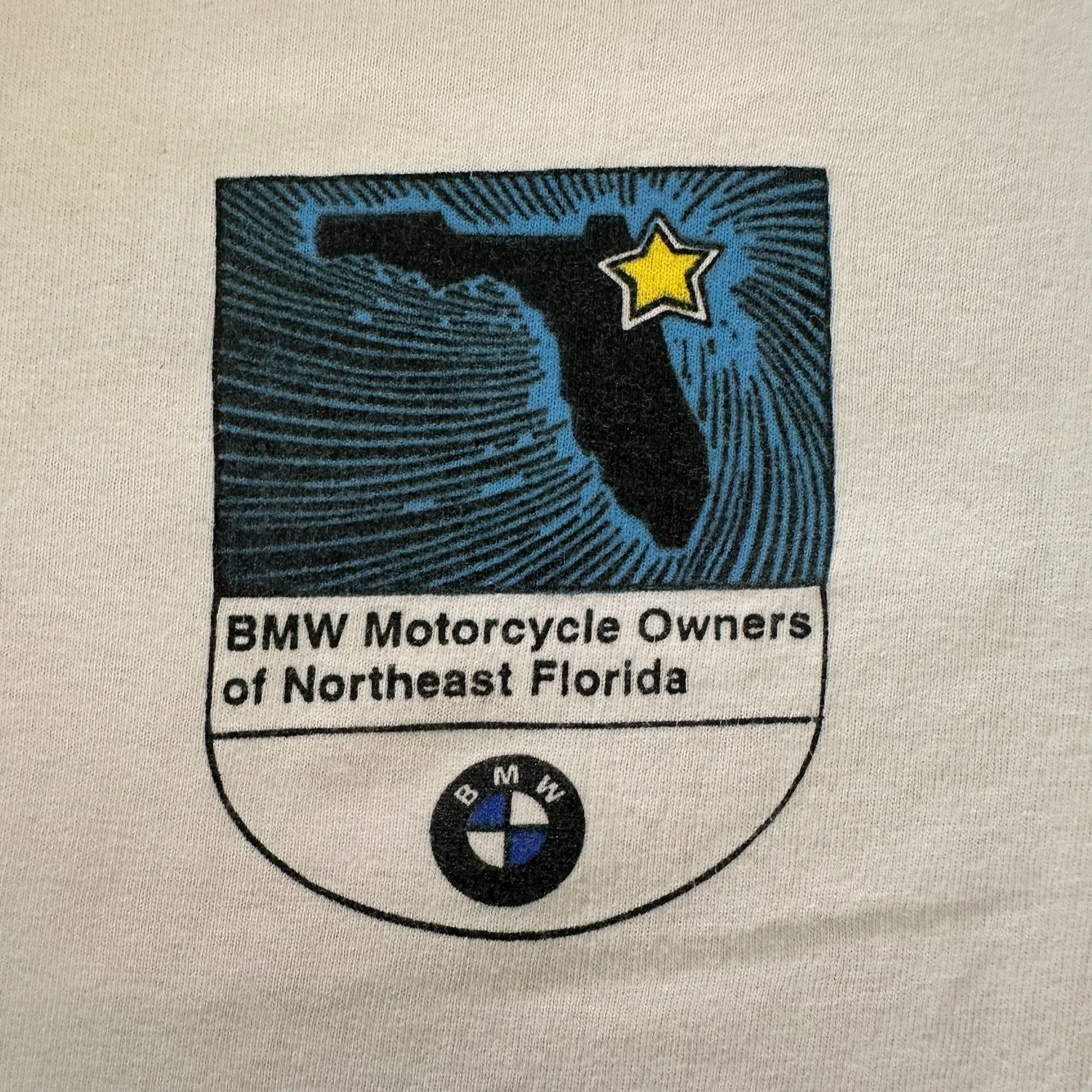 BMW Vintage Y2K BMW Motorcycles T-Shirt Florida Biker Rally Tee Size US XL / EU 56 / 4 - 6 Thumbnail