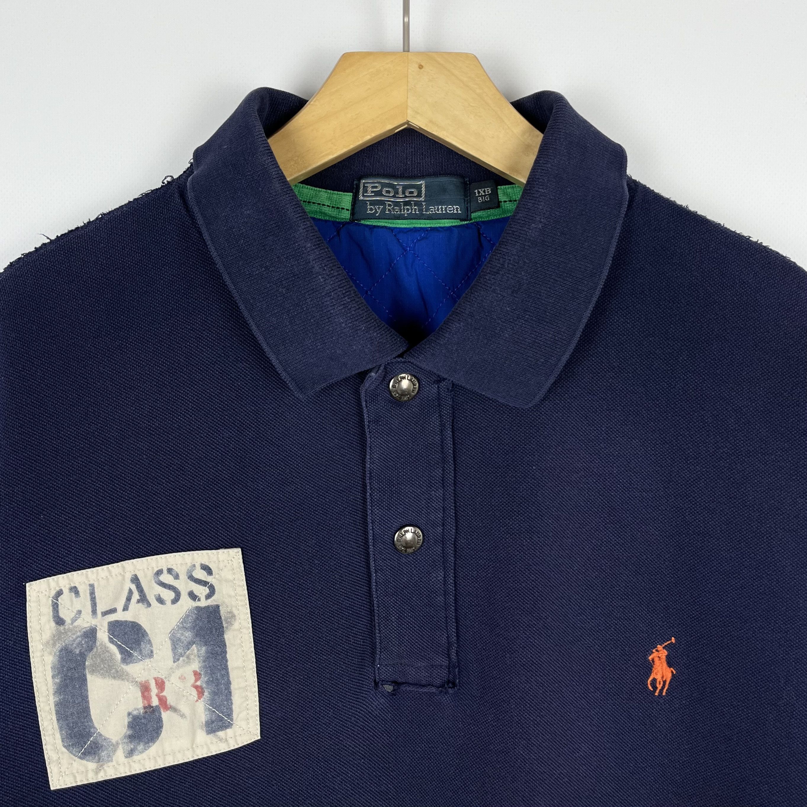 Polo Ralph Lauren Vintage Polo Ralph Lauren Rafting Big Logo Polo Shirt 90’s Size US XXL / EU 58 / 5 - 14 Thumbnail