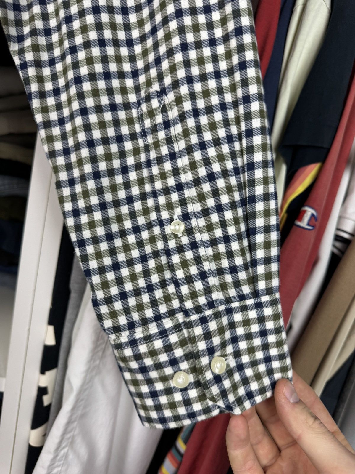 Barbour Barbour Finkle Tailored Gingham Shirt Mens Size US M / EU 48-50 / 2 - 24 Thumbnail