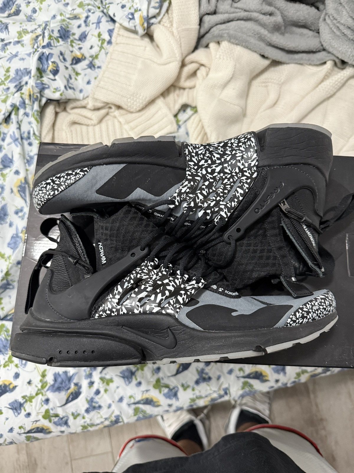 Acronym × Nike Acronym Nike Air Presto Cool Grey Size US 11 / EU 44 - 1 Thumbnail