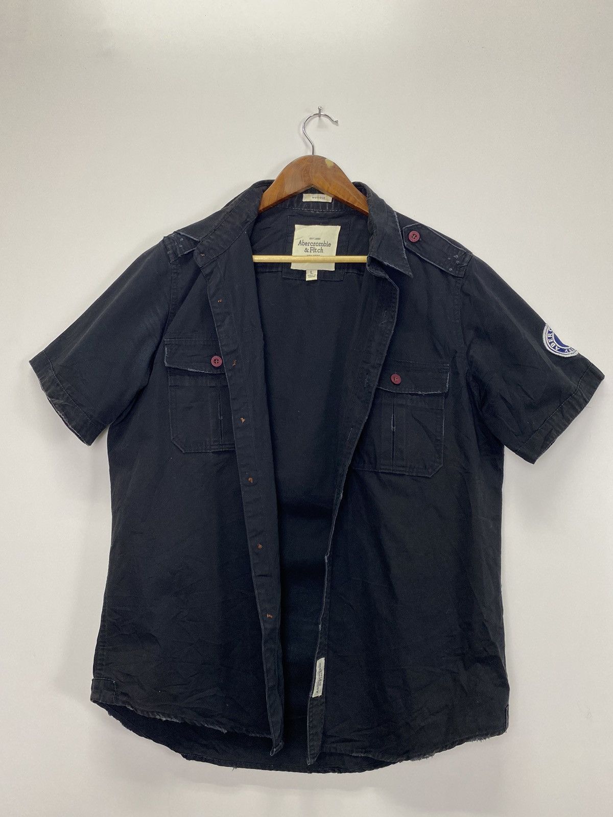 Abercrombie & Fitch × Vintage Vintage Abercrombie & Fitch button up Size US L / EU 52-54 / 3 - 11 Thumbnail