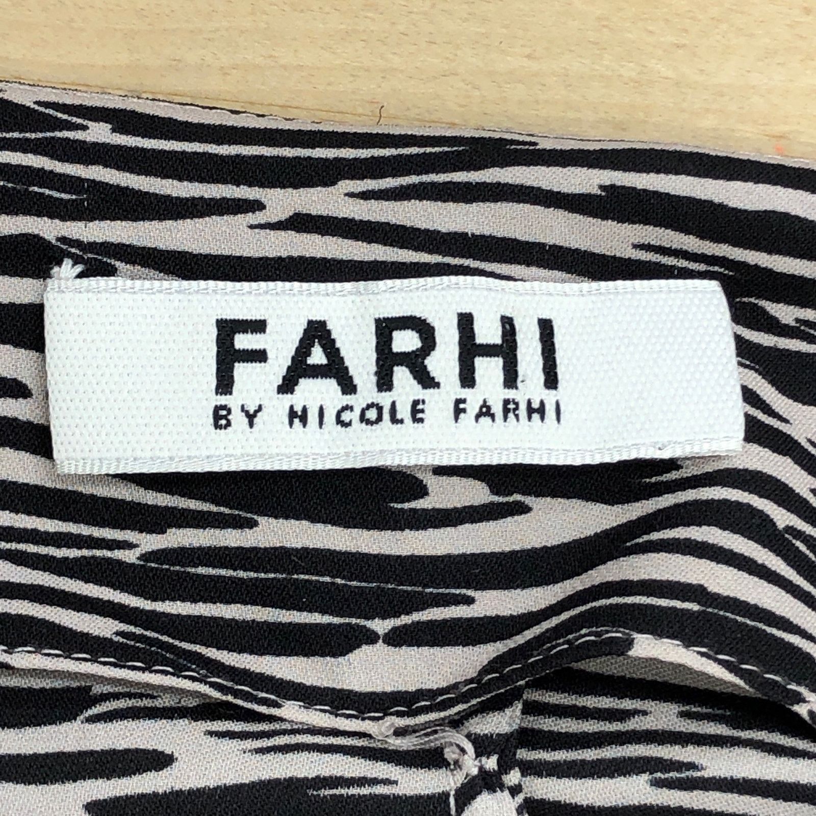 Nicole Farhi Nicole Farhi Size 12 Dress Shift Silk Drape Neck POCKETS Size XL / US 12-14 / IT 48-50 - 12 Thumbnail