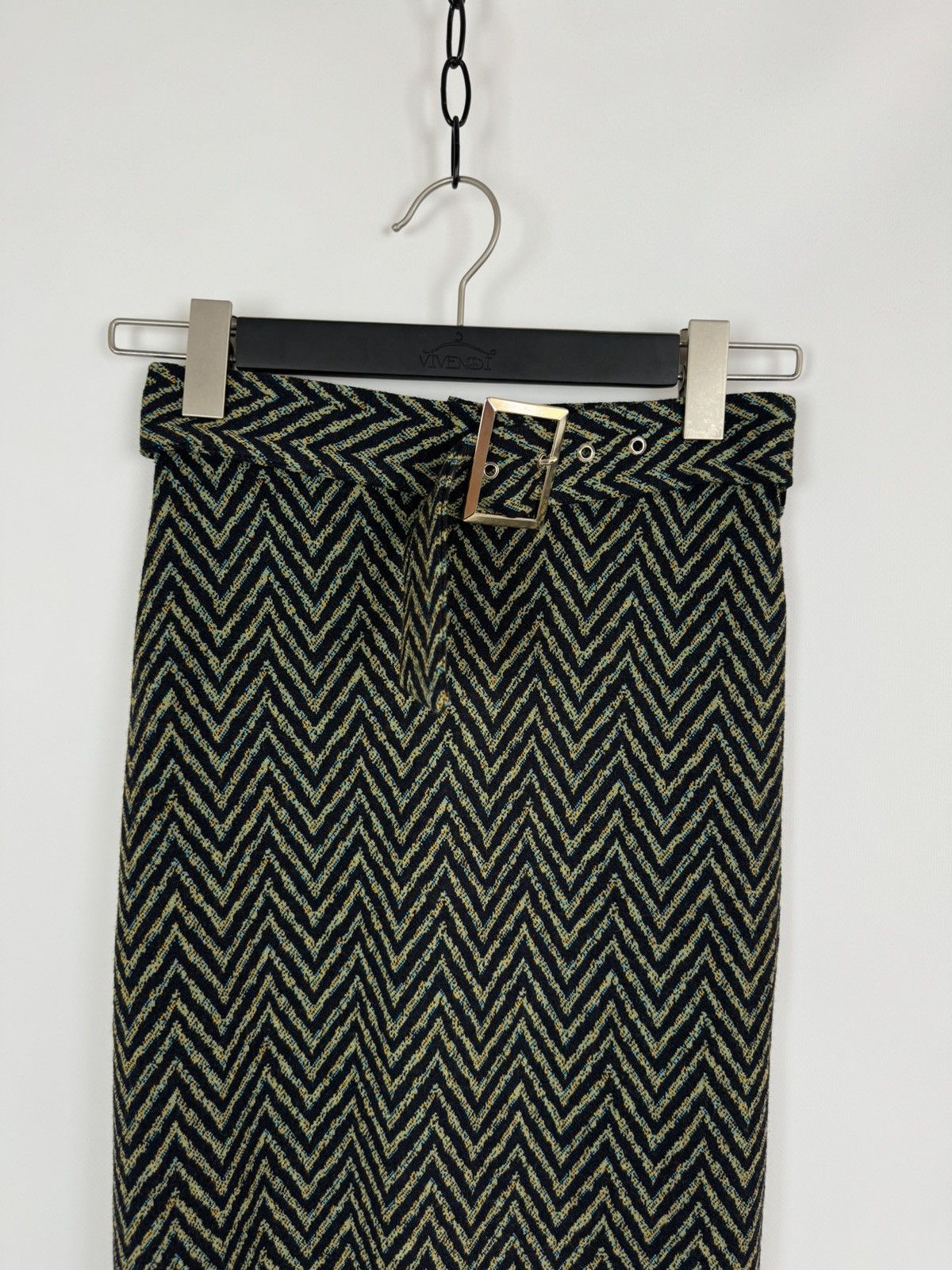 Pinko Pinko Midi Wool Skirt Made in Italy Size 27" / US 4 / IT 40 - 2 Thumbnail