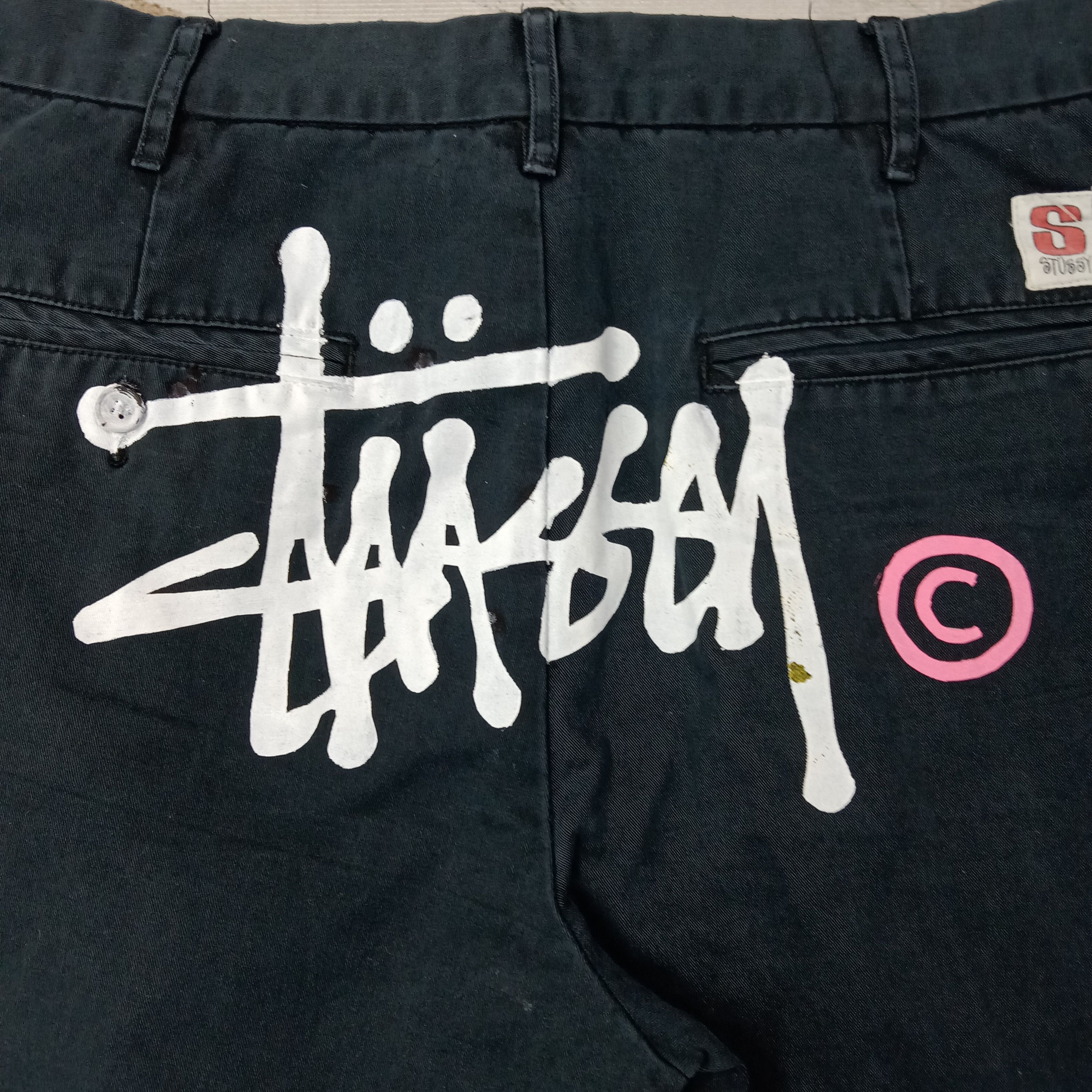 Stussy Stussy American Streetwear Short Pants C228N30 Size US 32 / EU 48 - 2 Thumbnail