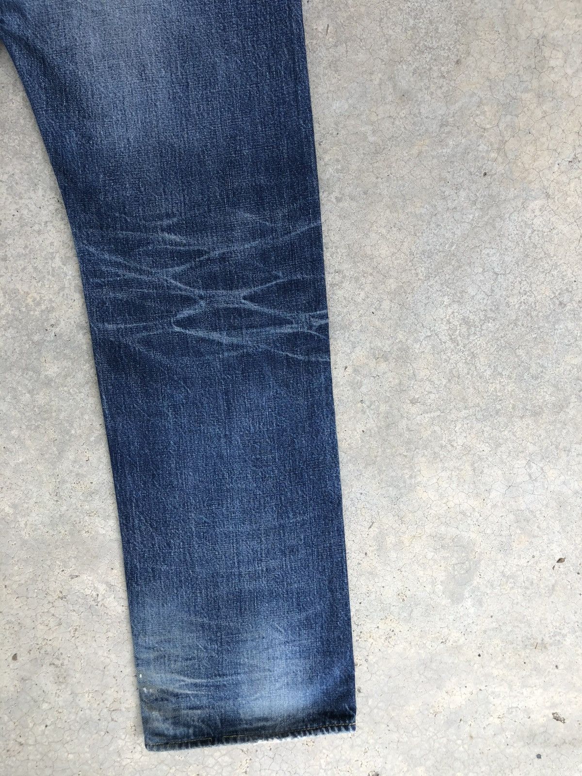 Sugar Cane Vintage Sugarcane 901 Star Distressed Jeans Selvedge Denim Size US 32 / EU 48 - 12 Thumbnail