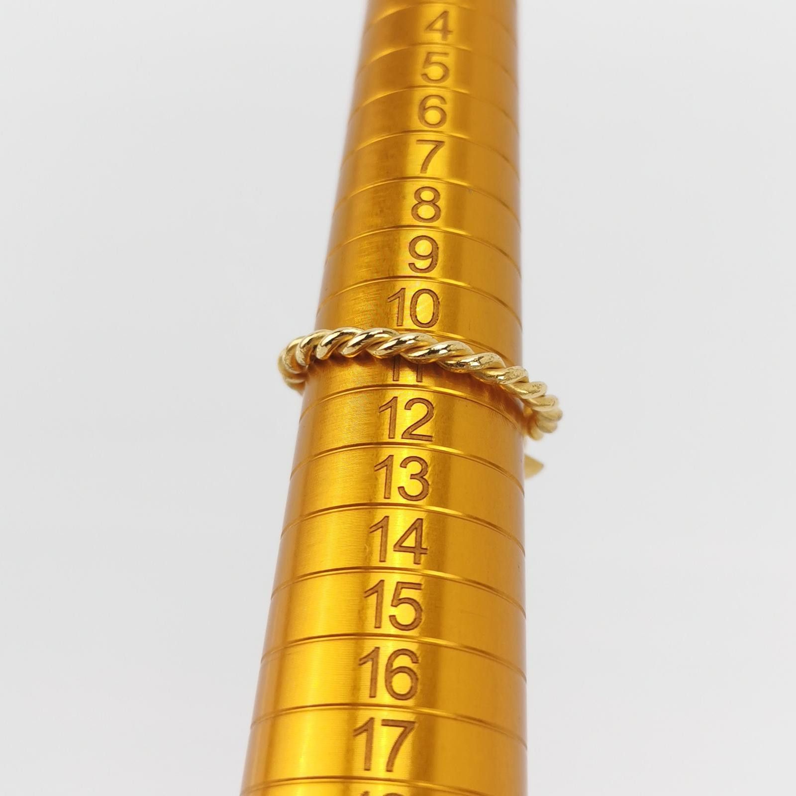 Chanel Double C Ring Size 11 -z2505