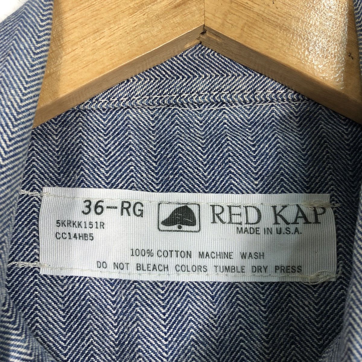 Vintage Coverall Overall OOD Fellow RedKap Size US 32 / EU 48 - 14 Thumbnail