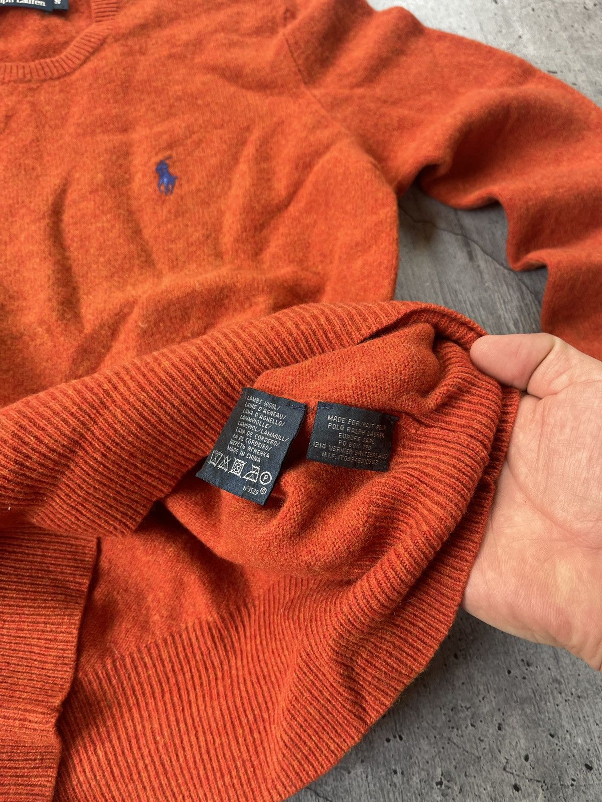 Polo Ralph Lauren × Vintage Vintage Polo Ralph Lauren Wool Sweater Brown S Size US S / EU 44-46 / 1 - 4 Thumbnail