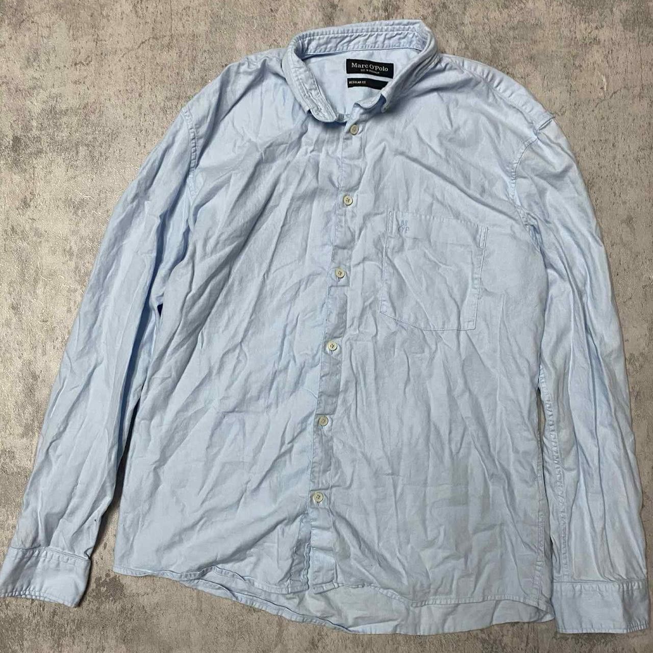 Other Blue casual button-up shirt #blueshirt Size US M / EU 48-50 / 2 - 2 Thumbnail
