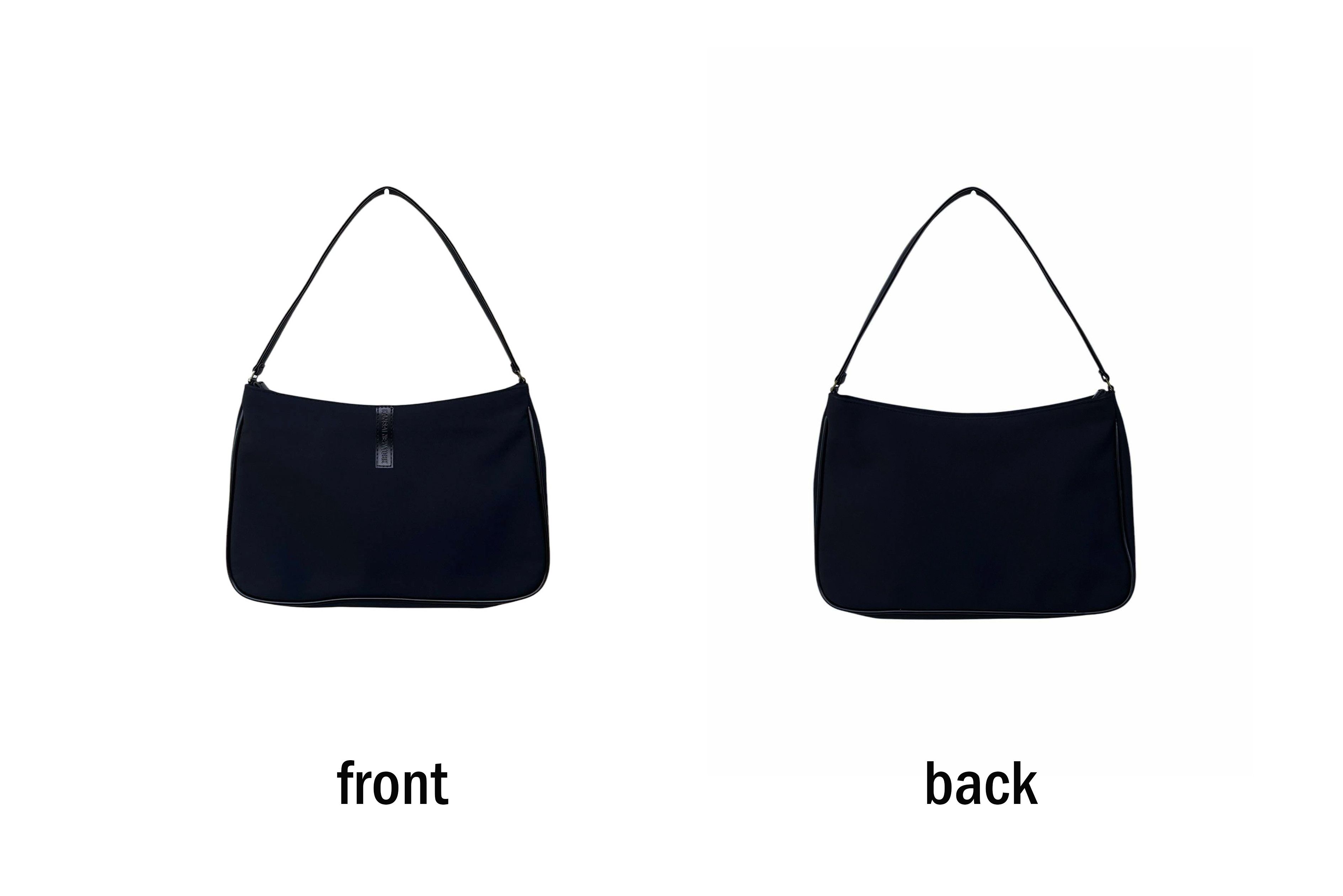 Japanese Brand KANSAI NEW YORK Black Nylon and Leather shoulder bag Size ONE SIZE - 4 Thumbnail