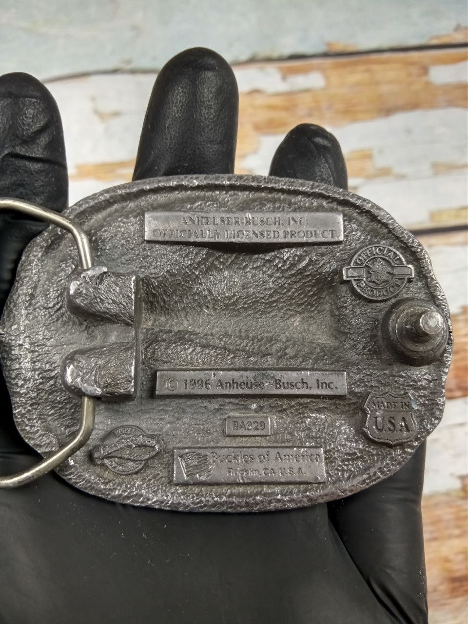 Vintage This Bud's For You Anheuser Busch Vintage Belt 1996 Size ONE SIZE - 4 Thumbnail