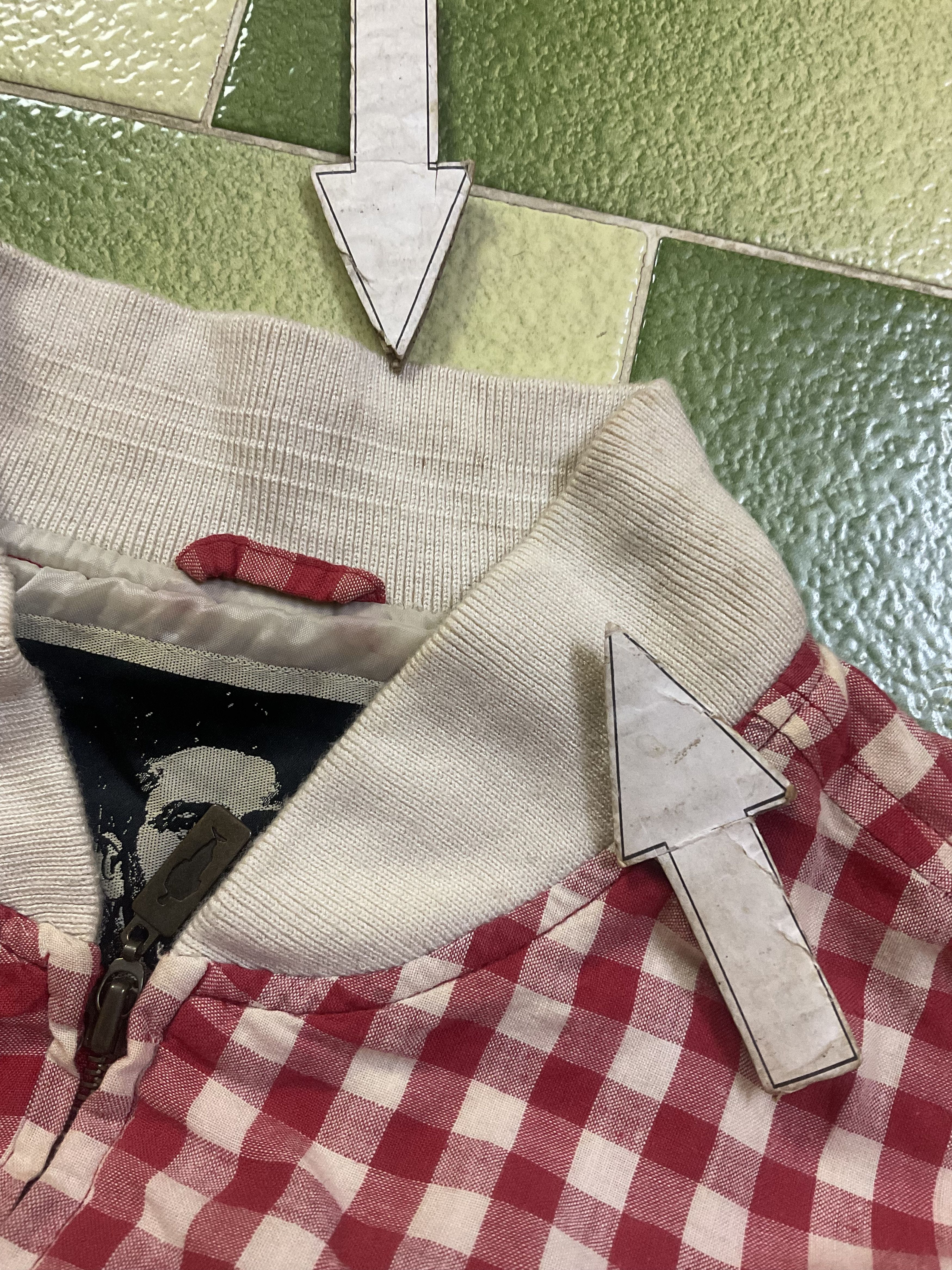 Other Vintage 1993 James Dean Jacket Checked Pattern Cotton Size US L / EU 52-54 / 3 - 10 Thumbnail