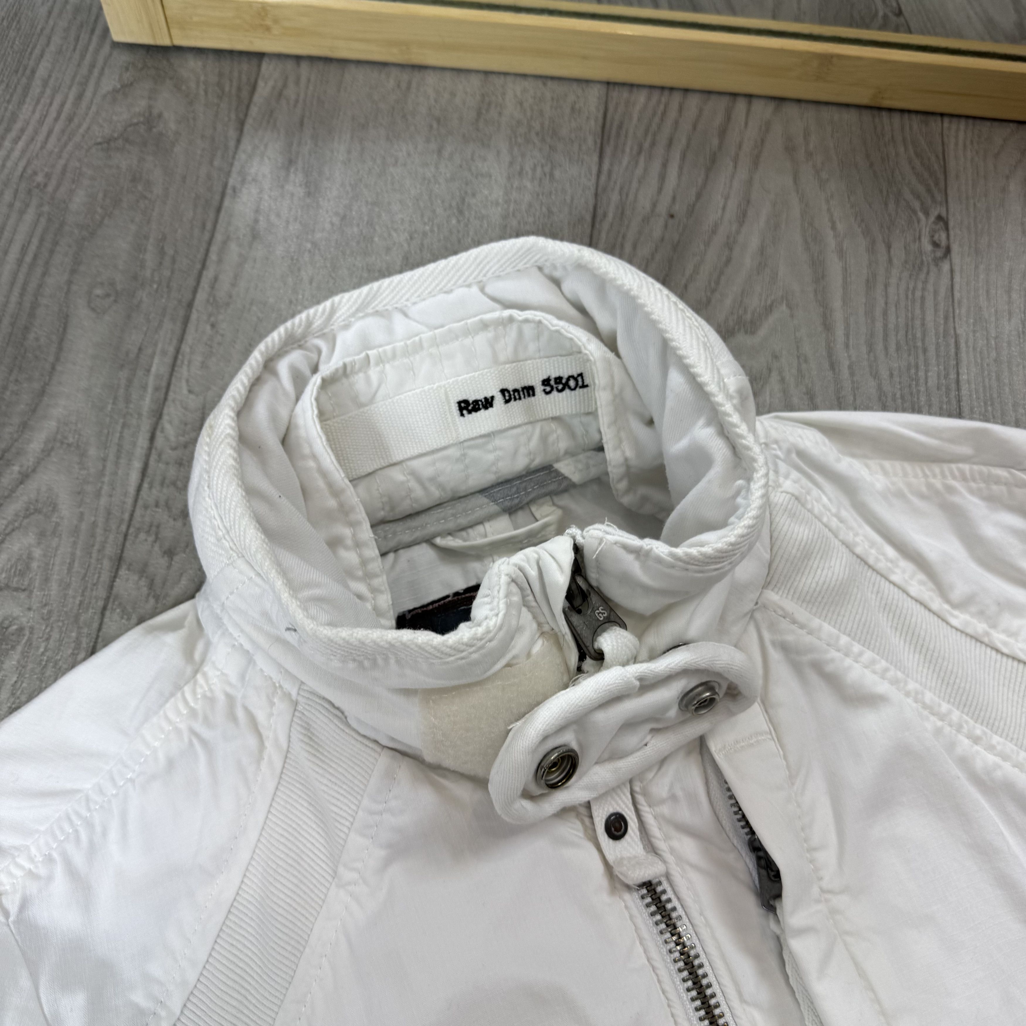 G-Star Vintage G-Star Raw 90s White Women's Y2K Light Jacket S Size S / US 4 / IT 40 - 10 Thumbnail