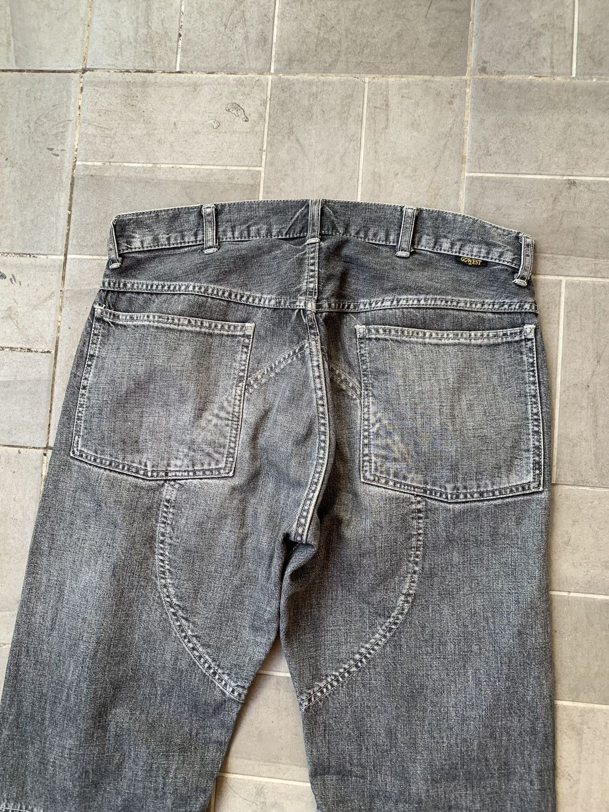 Japanese Brand 2000s Gowest Denim Pants Size US 32 / EU 48 - 5 Thumbnail