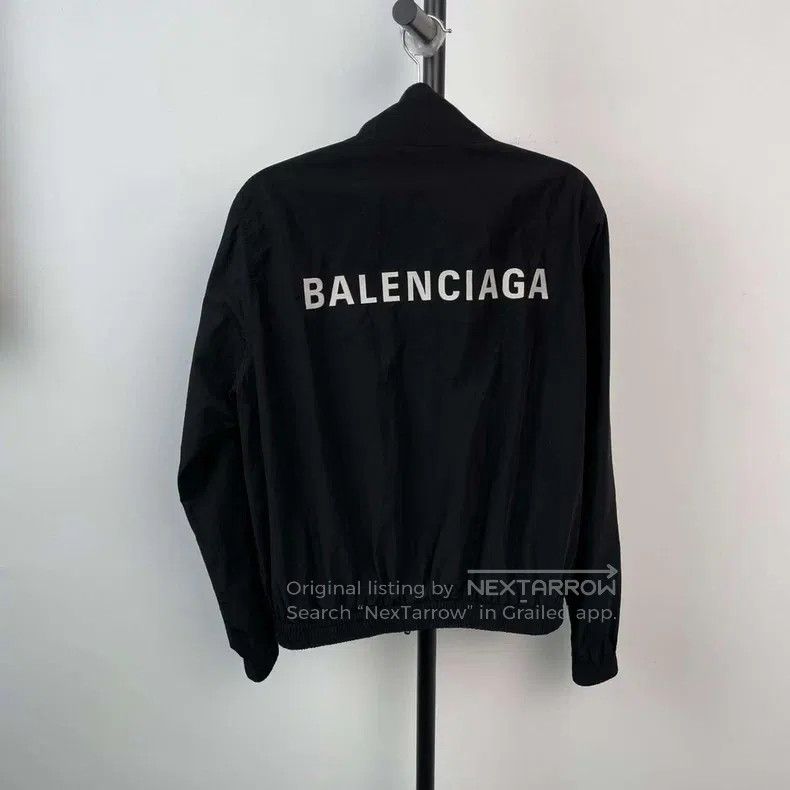 Balenciaga Balenciaga Mirror Reverse Letter Logo Embroidered Jacket Size S / US 4 / IT 40 - 2 Thumbnail