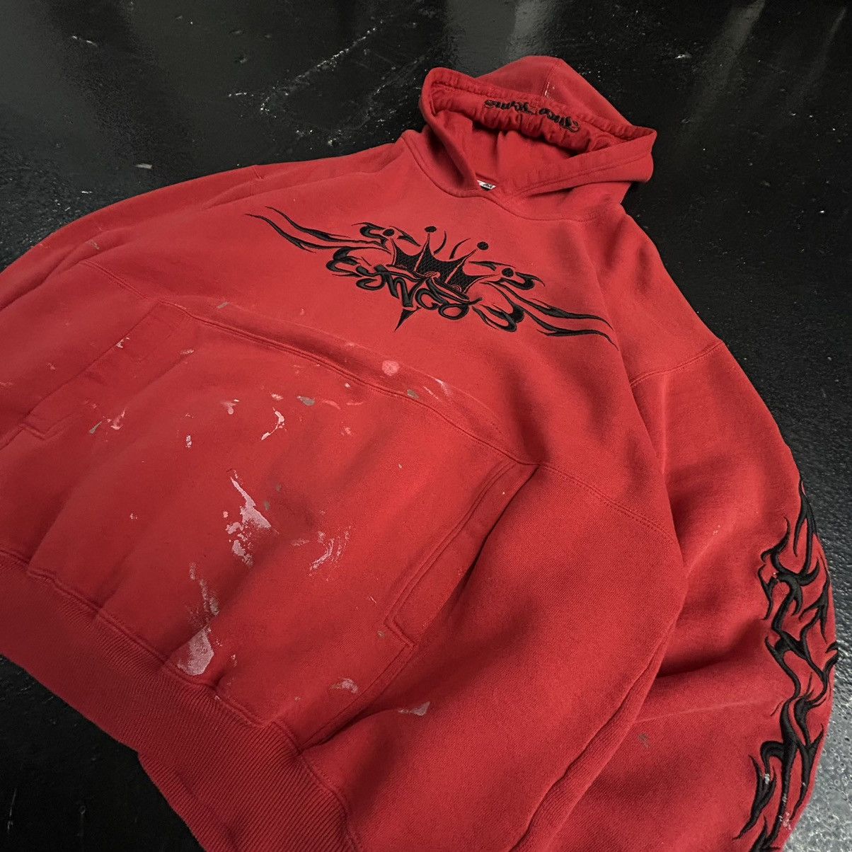 JNCO Jnco Red Hoodie Size US XXL / EU 58 / 5 - 2 Thumbnail