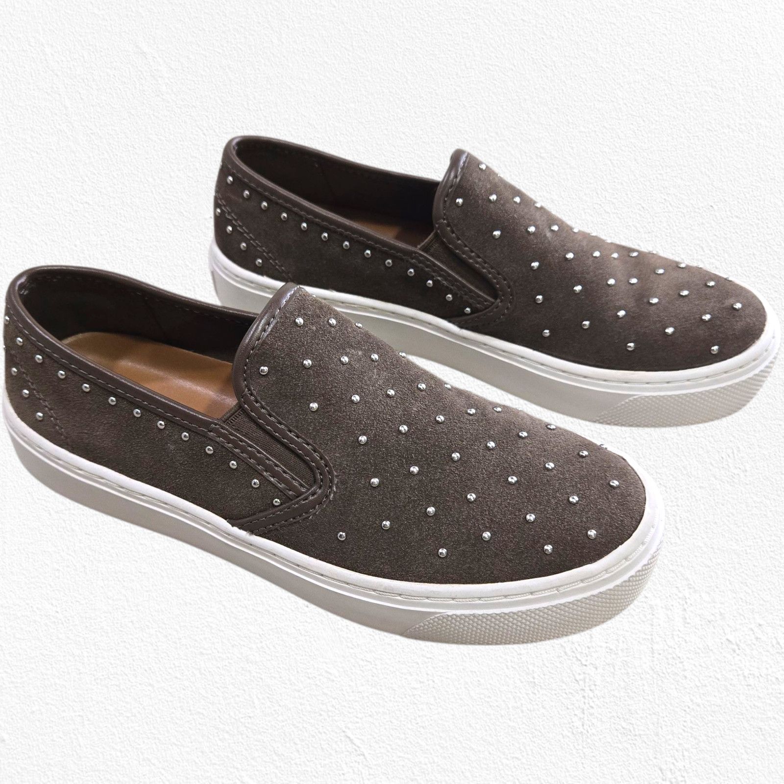 Coach Coach Cameron Studded Suede Platform Sneakers 5M EU 35 Size US 5 / IT 35 - 10 Thumbnail