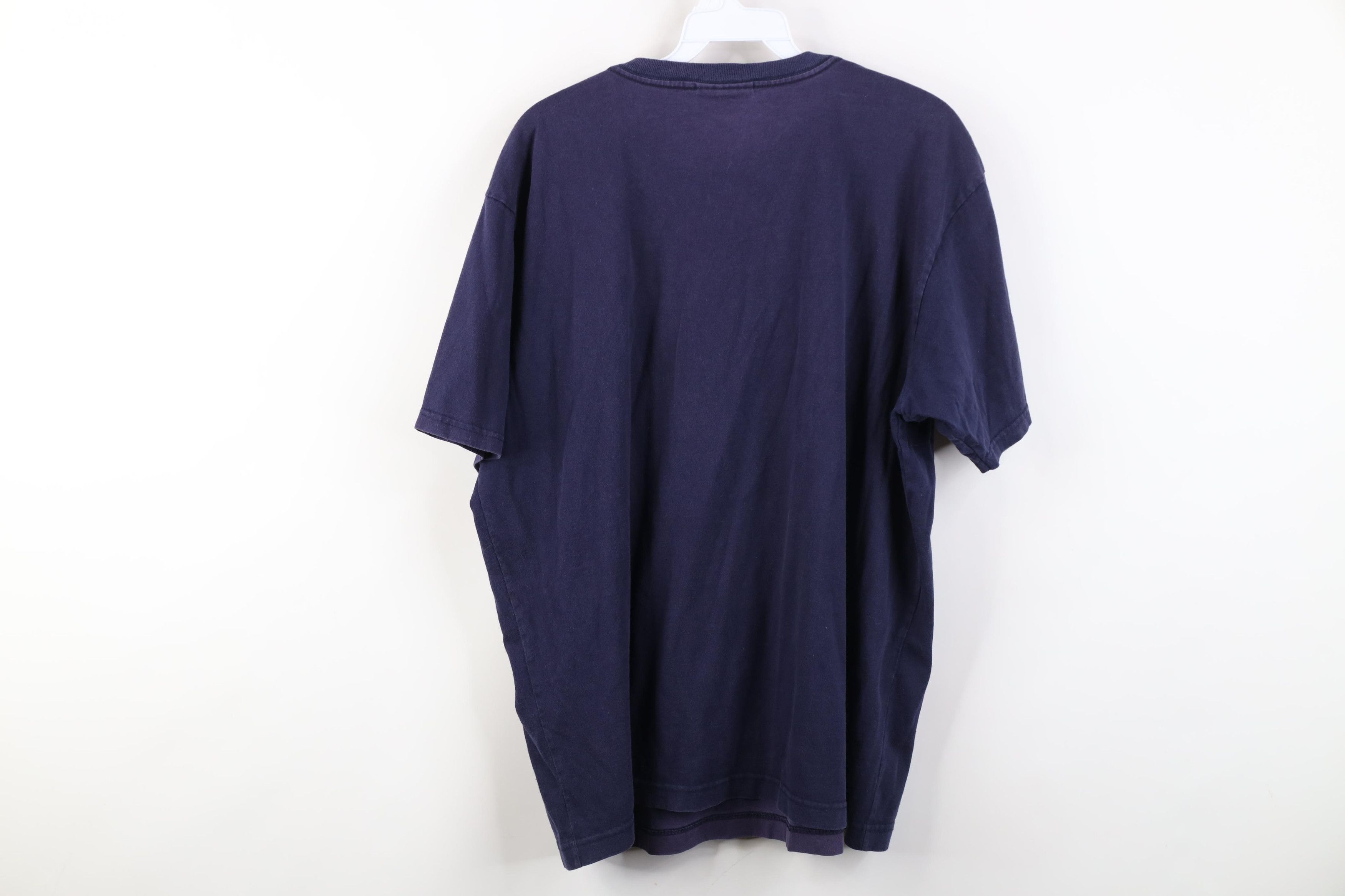 Vintage Vintage 90s Streetwear Country House Nature T-Shirt Blue Size L / US 10 / IT 46 - 10 Thumbnail