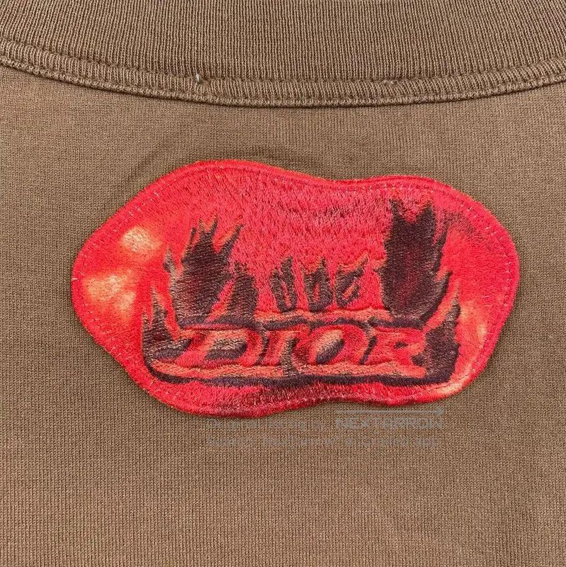 Dior Dior Brown Cotton Men's Short-Sleeve T-Shirt . Size US L / EU 52-54 / 3 - 6 Thumbnail