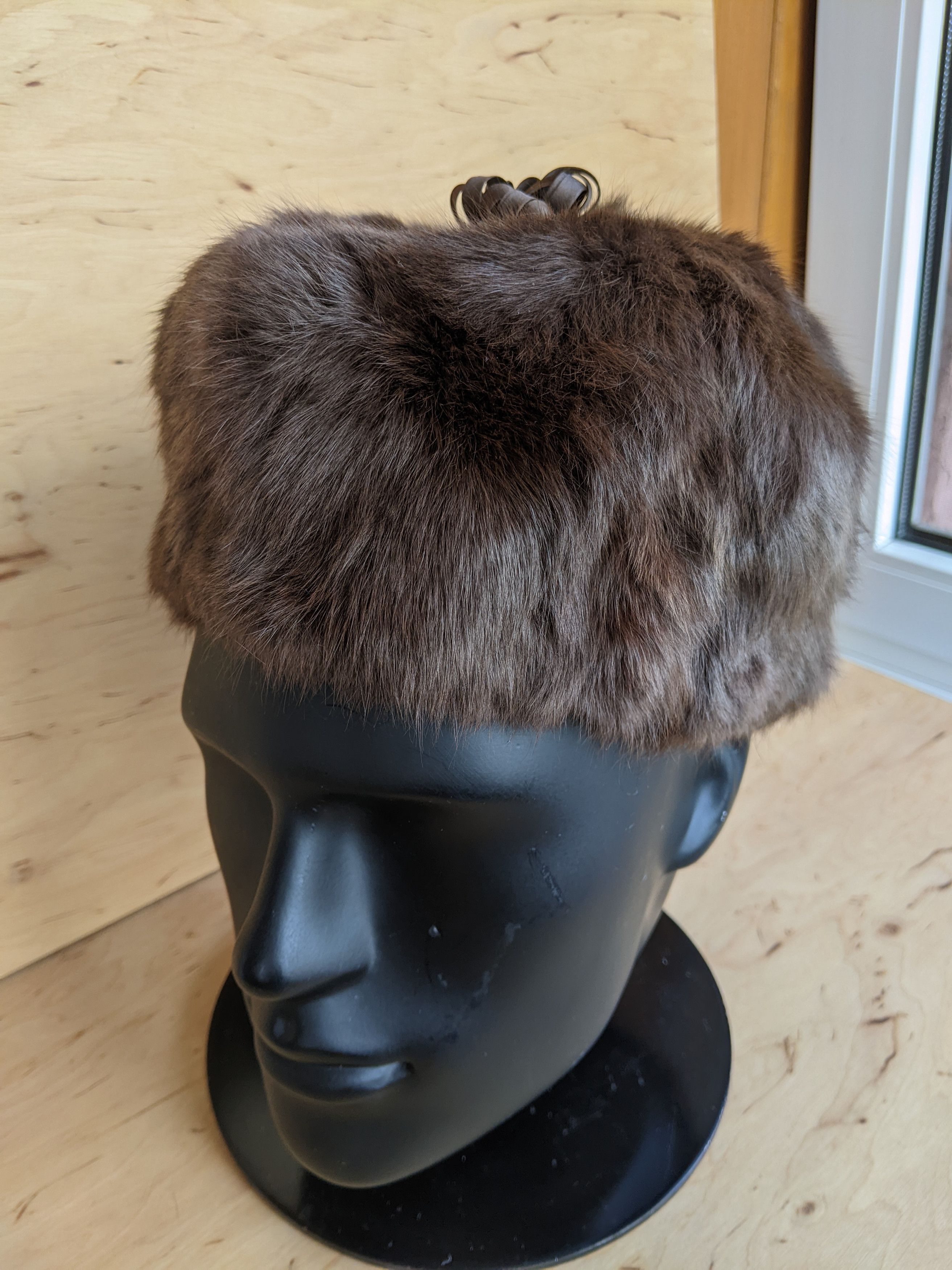 Japanese Brand Edna Wallace Vintage 70s Genuine Fur Hat Kangol Gucci Size ONE SIZE - 10 Thumbnail