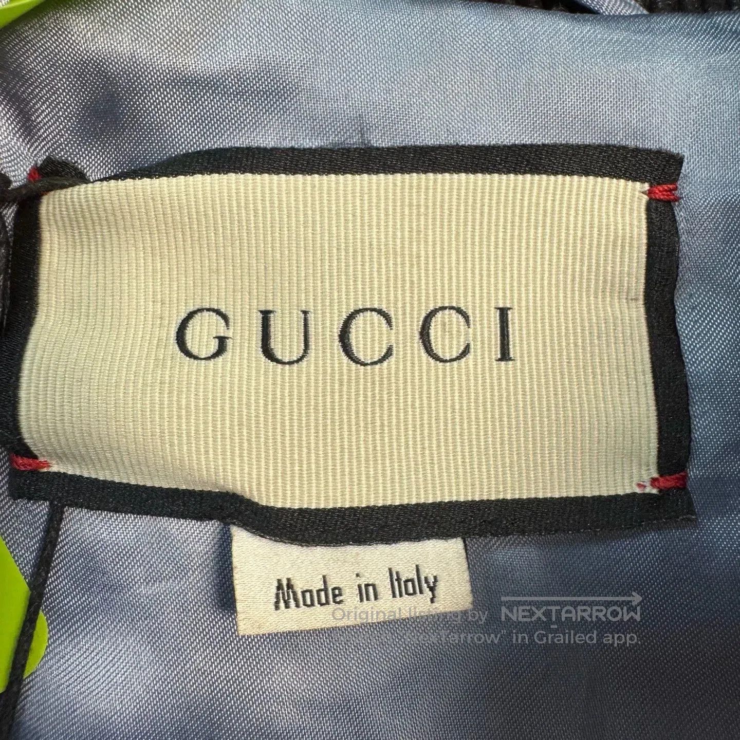 Gucci gucci classic sequin leather jacket size 42. Size US XS / EU 42 / 0 - 3 Thumbnail