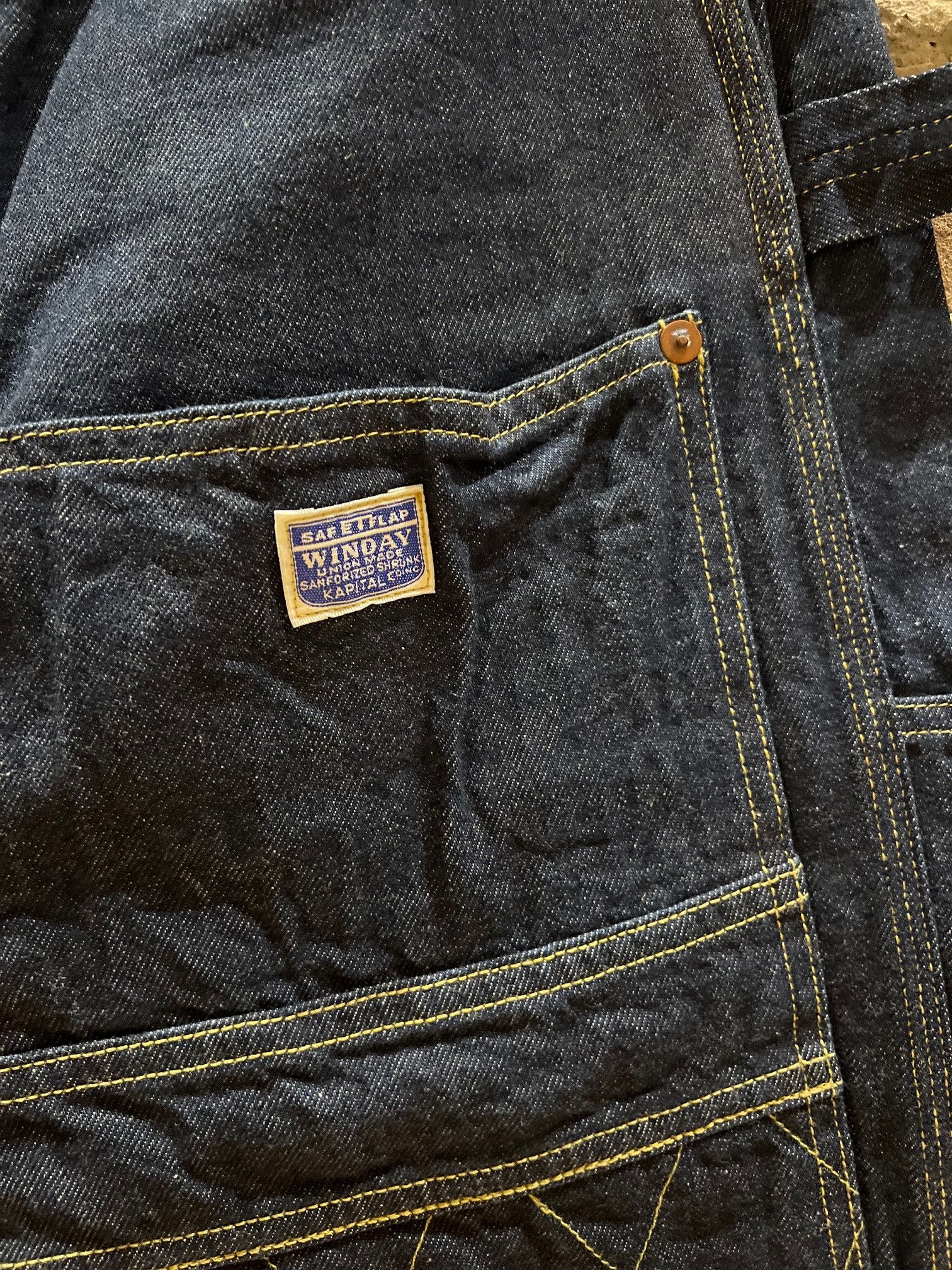Kapital Kapital 11.5oz Denim Lumber Pants Size US 32 / EU 48 - 5 Thumbnail