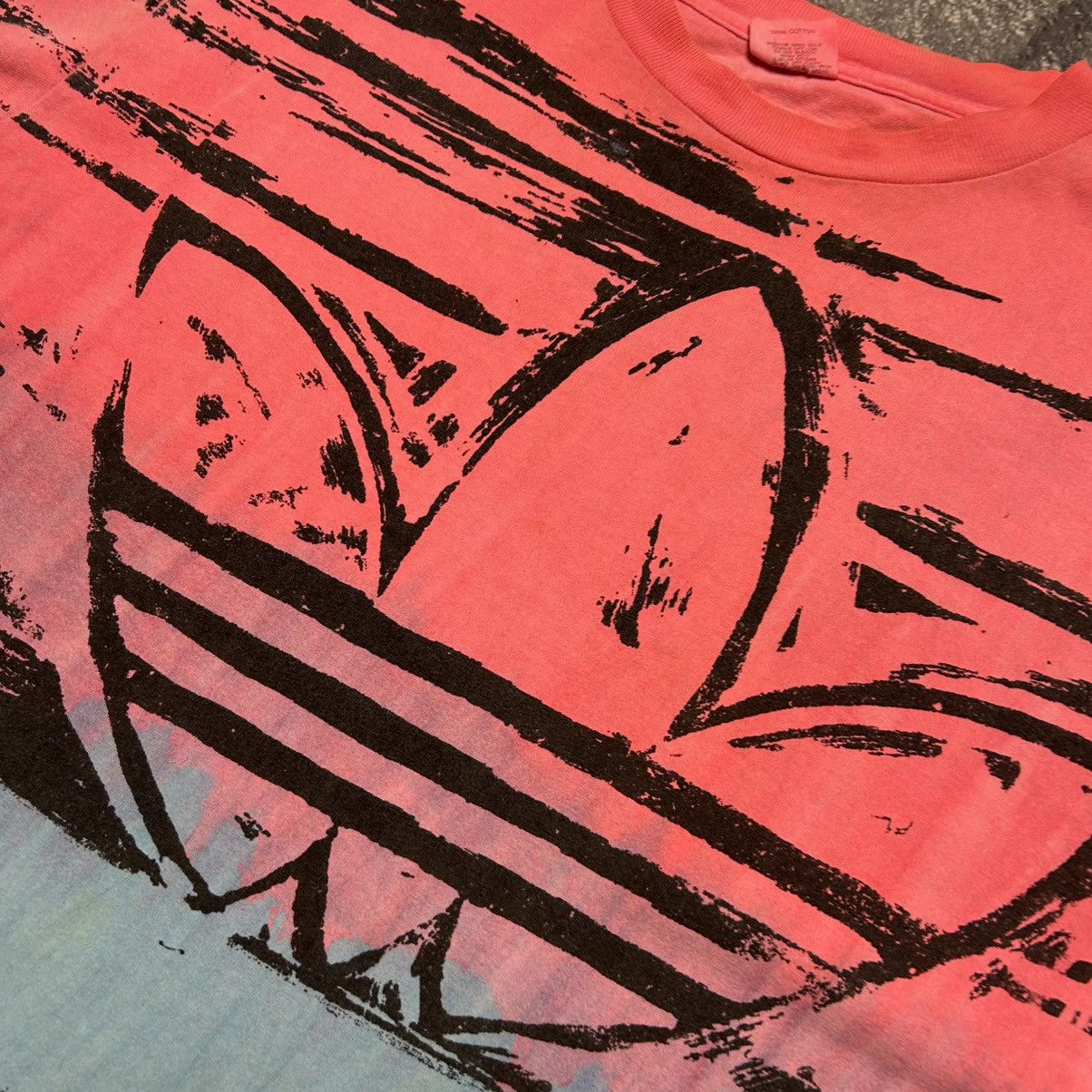 Adidas Vintage Adidas Overprinted 90’s Made In USA graphic tee Size US M / EU 48-50 / 2 - 4 Thumbnail