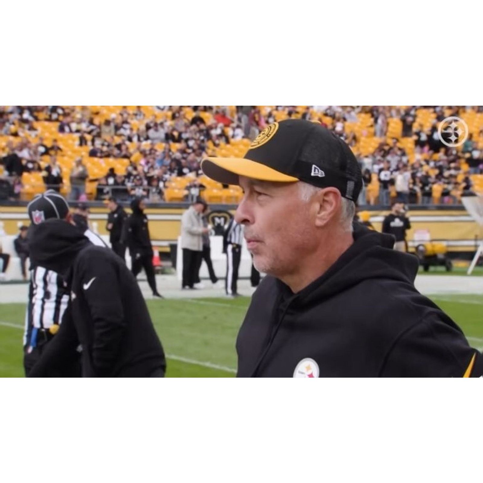 Nike Pittsburgh Steelers Nike Team Issued Sideline Performance L Size US L / EU 52-54 / 3 - 15 Thumbnail