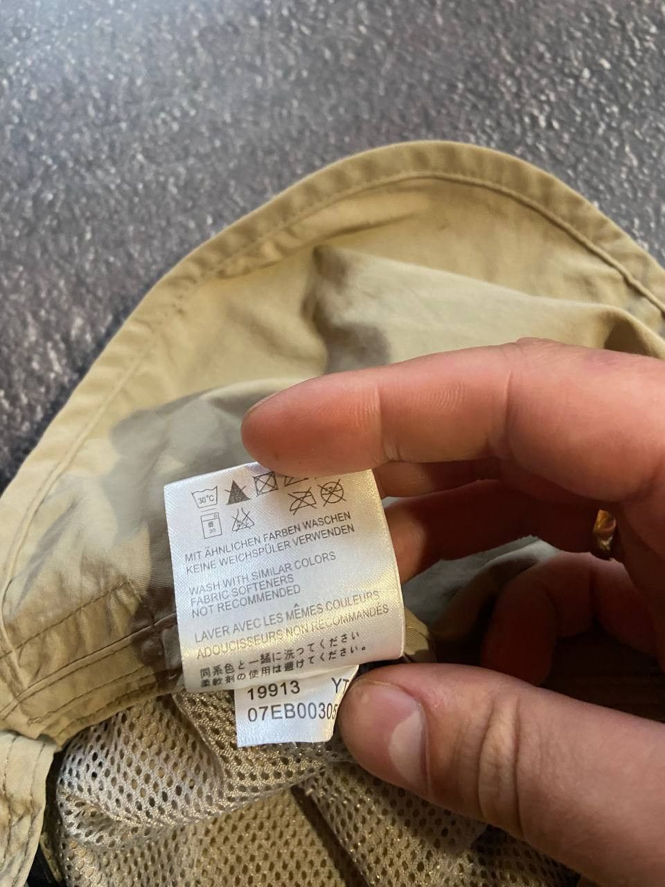 Jack Wolfskin Jack Wolfskin Supplex Canyon Cap Size 36 - 7 Thumbnail