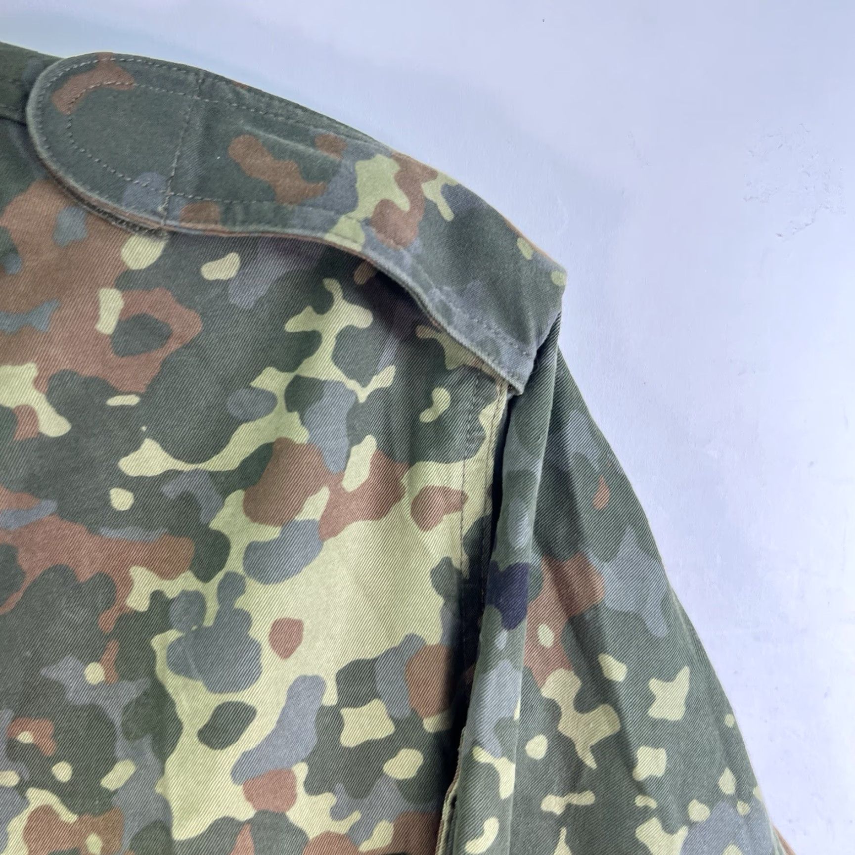 GmbH DEU Feuchter Army Camo Jacket Men L Multicolor Military Casual Outerwear Size US L / EU 52-54 / 3 - 3 Thumbnail