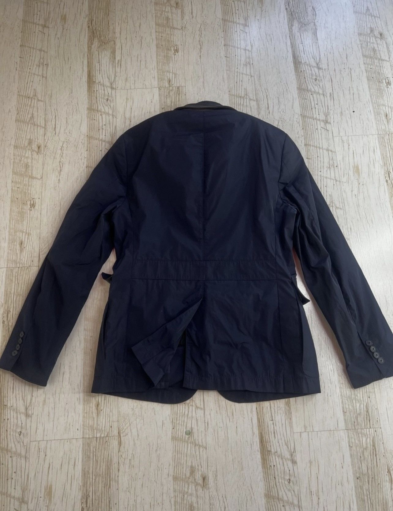 Burberry Burberry Lightweight Jacket Blazer Navy Removable Liner Size US S / EU 44-46 / 1 - 9 Thumbnail