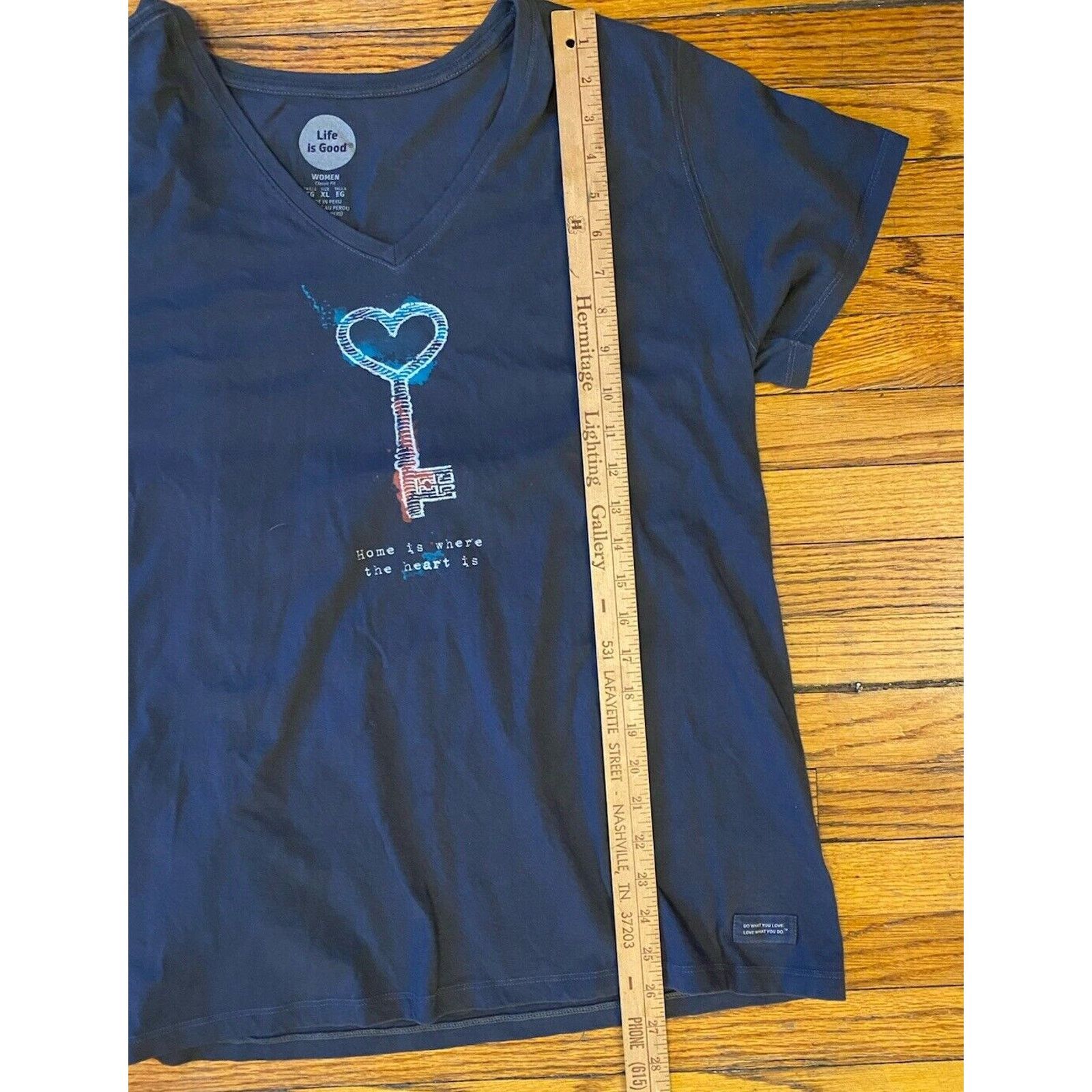 Life is Good Life Is Good T Shirt Women’s Medium Classic Fit Dark Gray Size M / US 6-8 / IT 42-44 - 6 Thumbnail