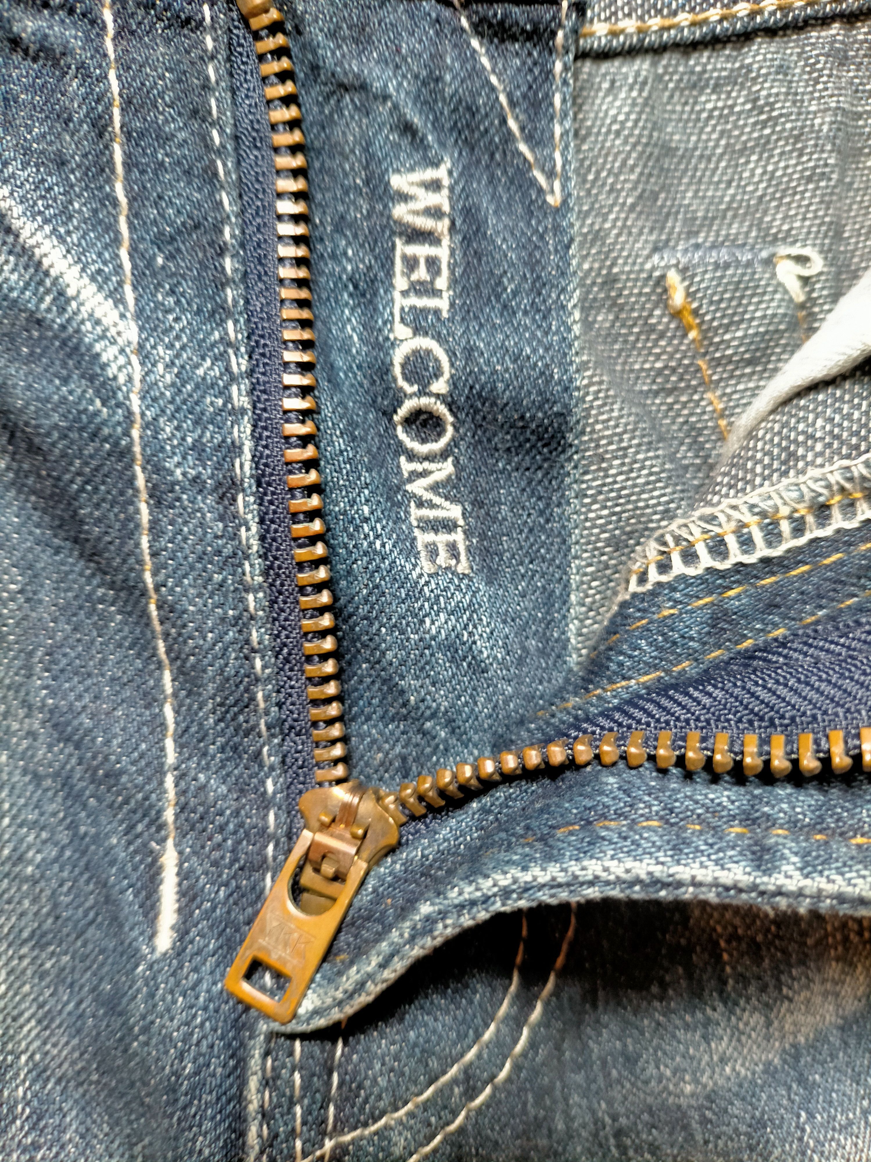 Japanese Brand Flare Jeans Vanquish Japan Studed Boot Cut Denim Size US 33 - 18 Thumbnail