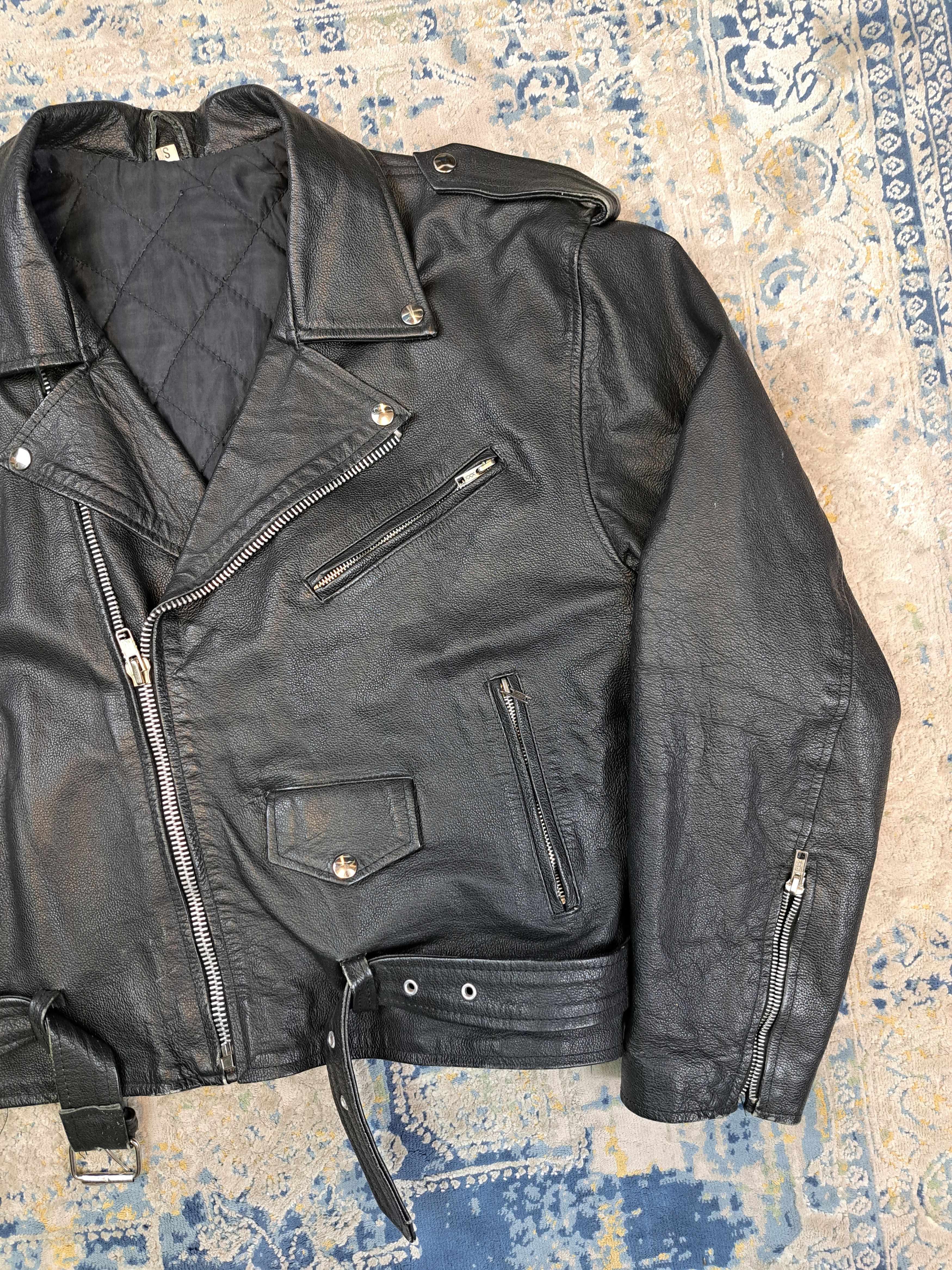 Genuine Leather Genuine Leather Heavyweight Cropped Ramones Jacket Size US XL / EU 56 / 4 - 4 Thumbnail