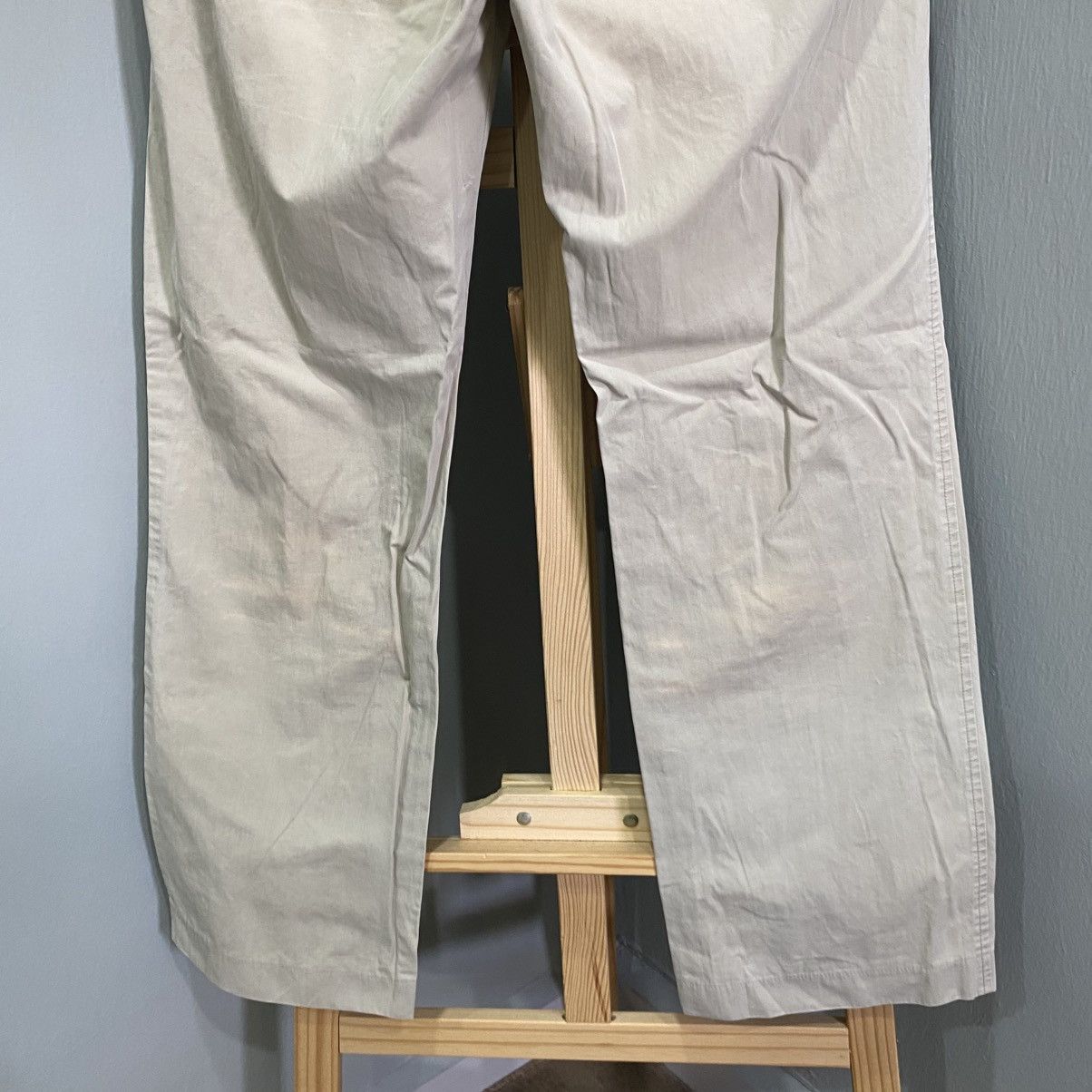 Dolce & Gabbana Vintage Dolce & Gabbana Khaki Cargo Chino Pants - Cream Size US 34 / EU 50 - 15 Thumbnail