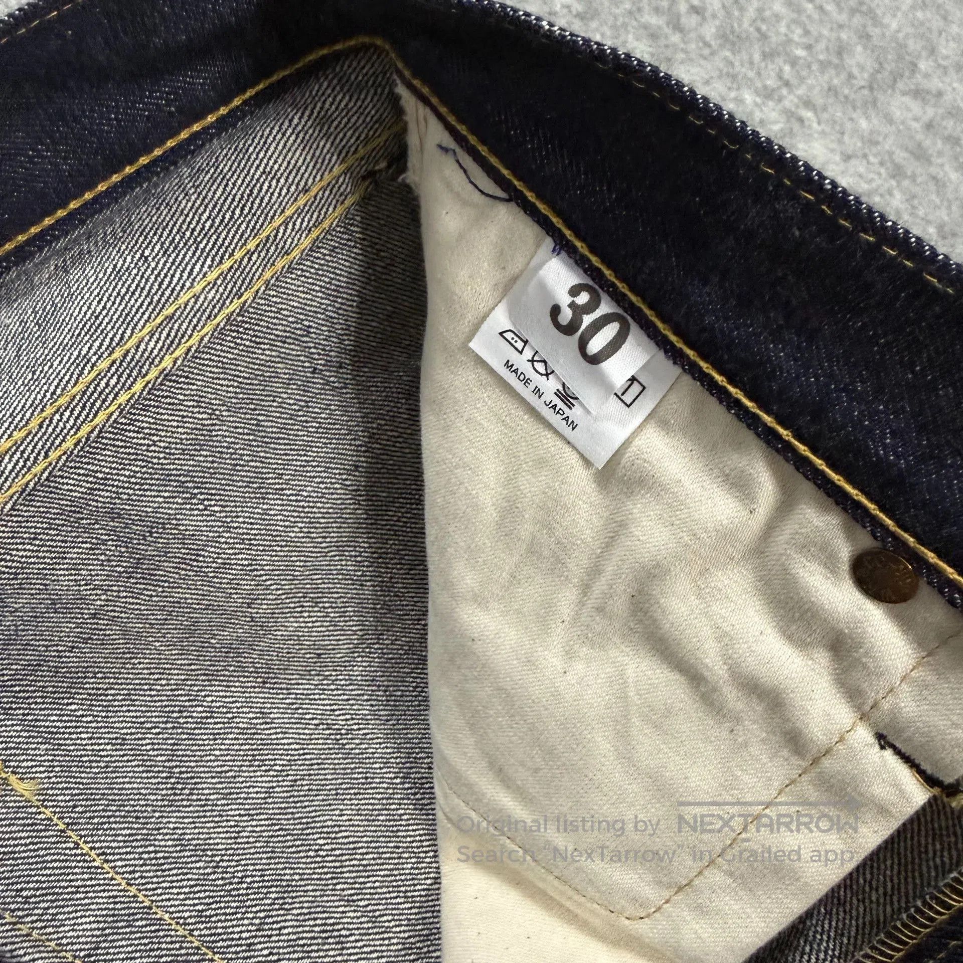 Warehouse Warehouse S1000XX Denim Jacket. Size US 30 / EU 46 - 6 Thumbnail