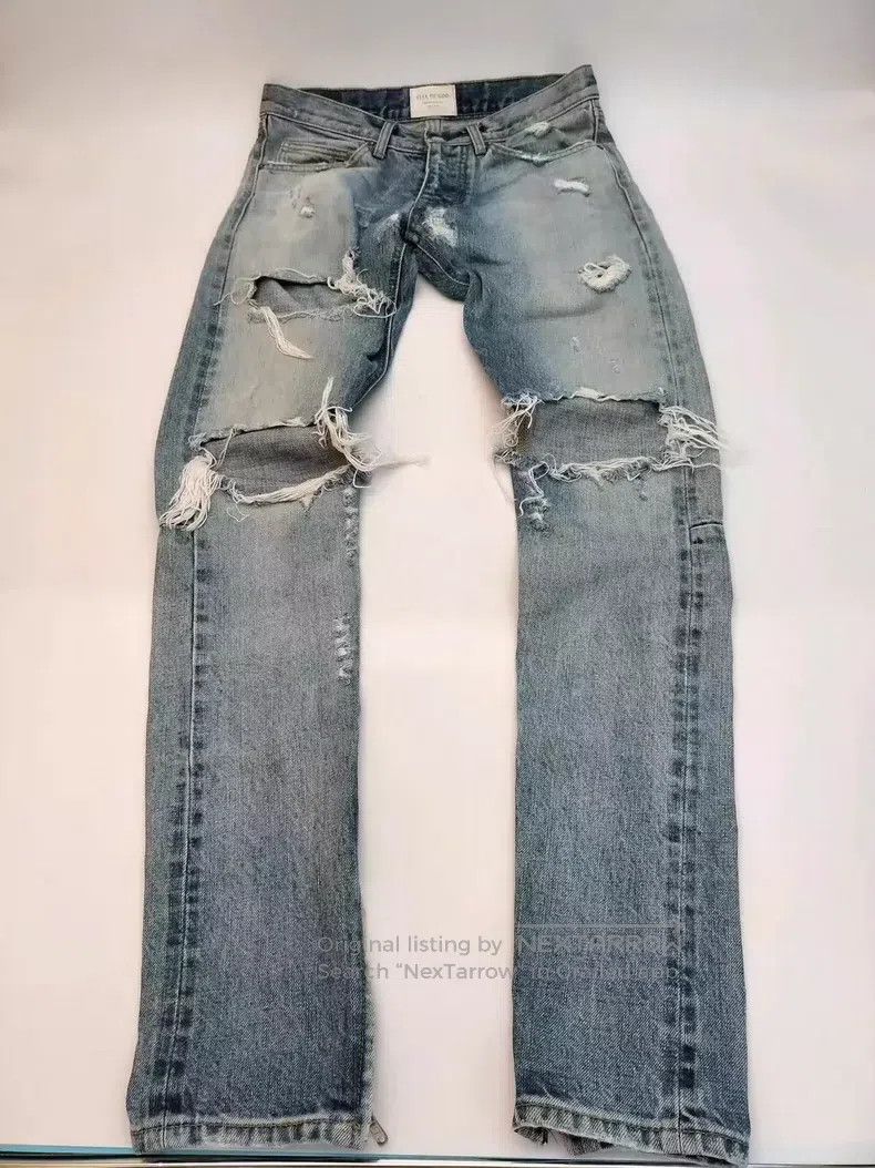 Fear of God Fear of God 4th hole blue bull Size US 29 - 1 Thumbnail