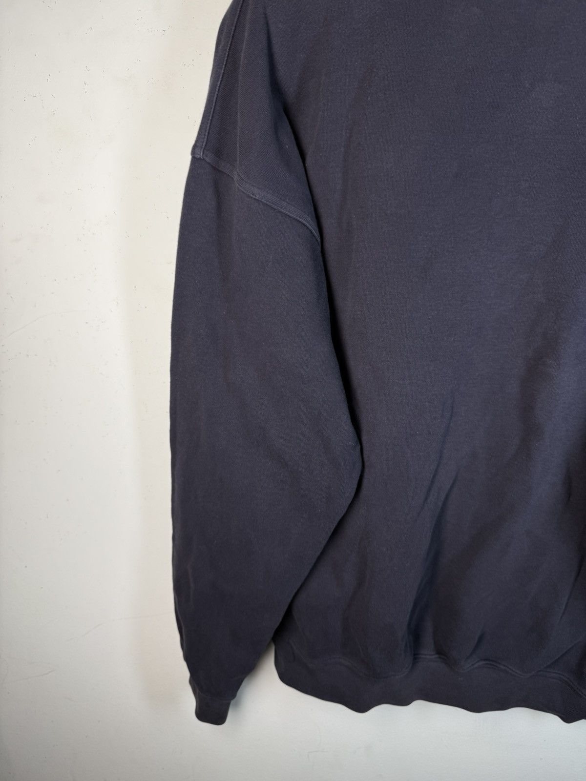 Yves Saint Laurent 90’s YSL Sweatshirt Big Logo YSL Sweater Navy Size US M / EU 48-50 / 2 - 14 Thumbnail
