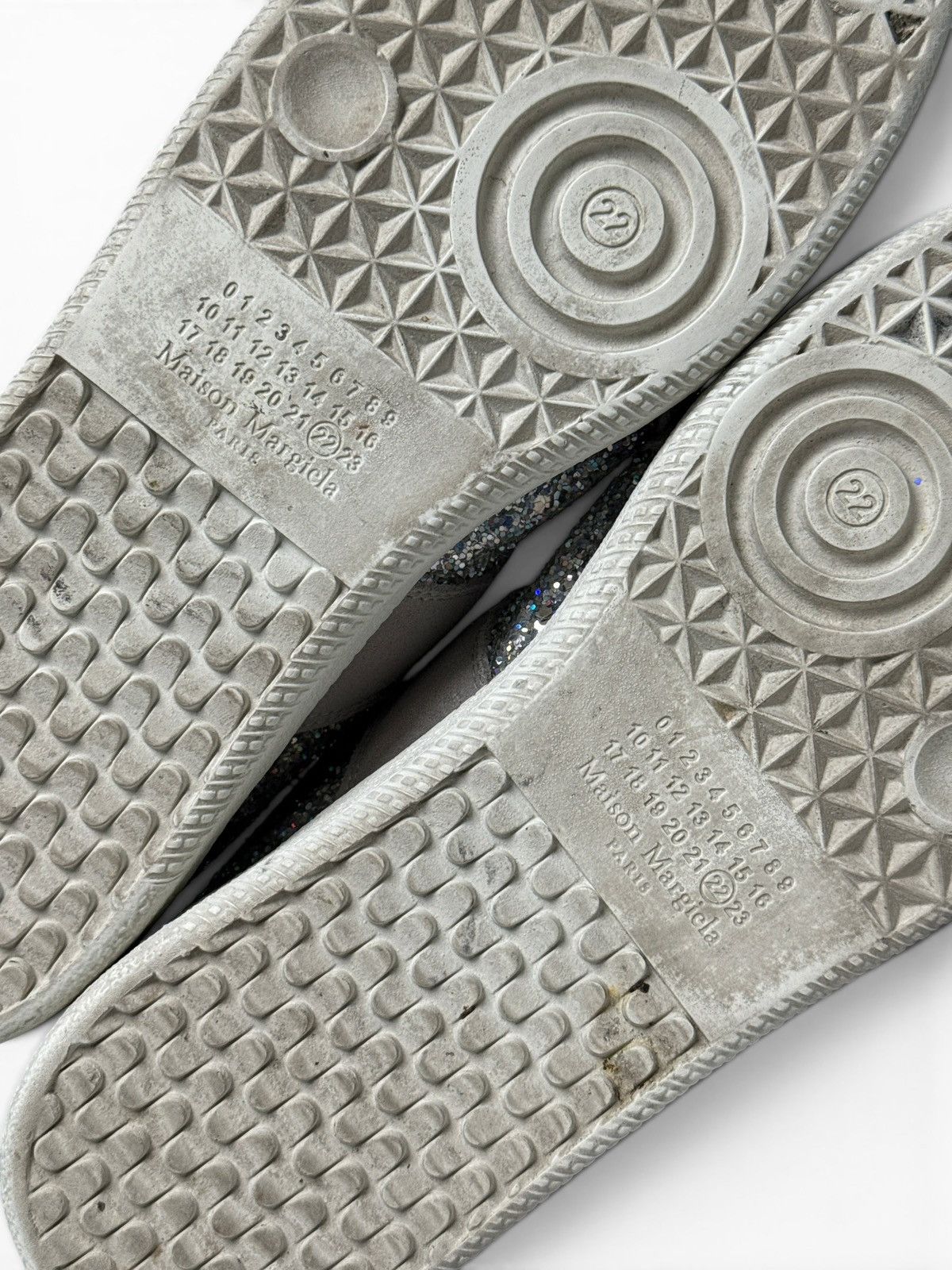Maison Margiela Maison Margiela GAT Glitter/Suede Size US 8 / EU 41 - 9 Thumbnail