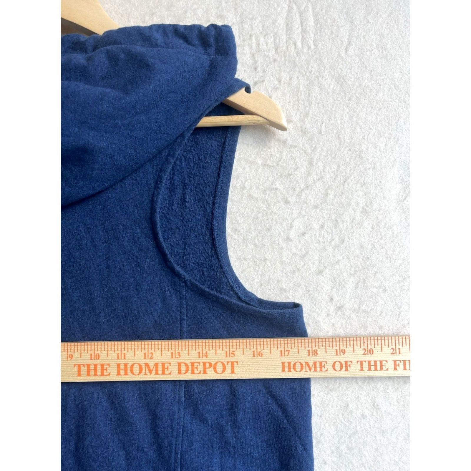 Vintage Synergy Vest Women's Vest Small Blue Full Zip Hoodie? Size S / US 4 / IT 40 - 3 Thumbnail