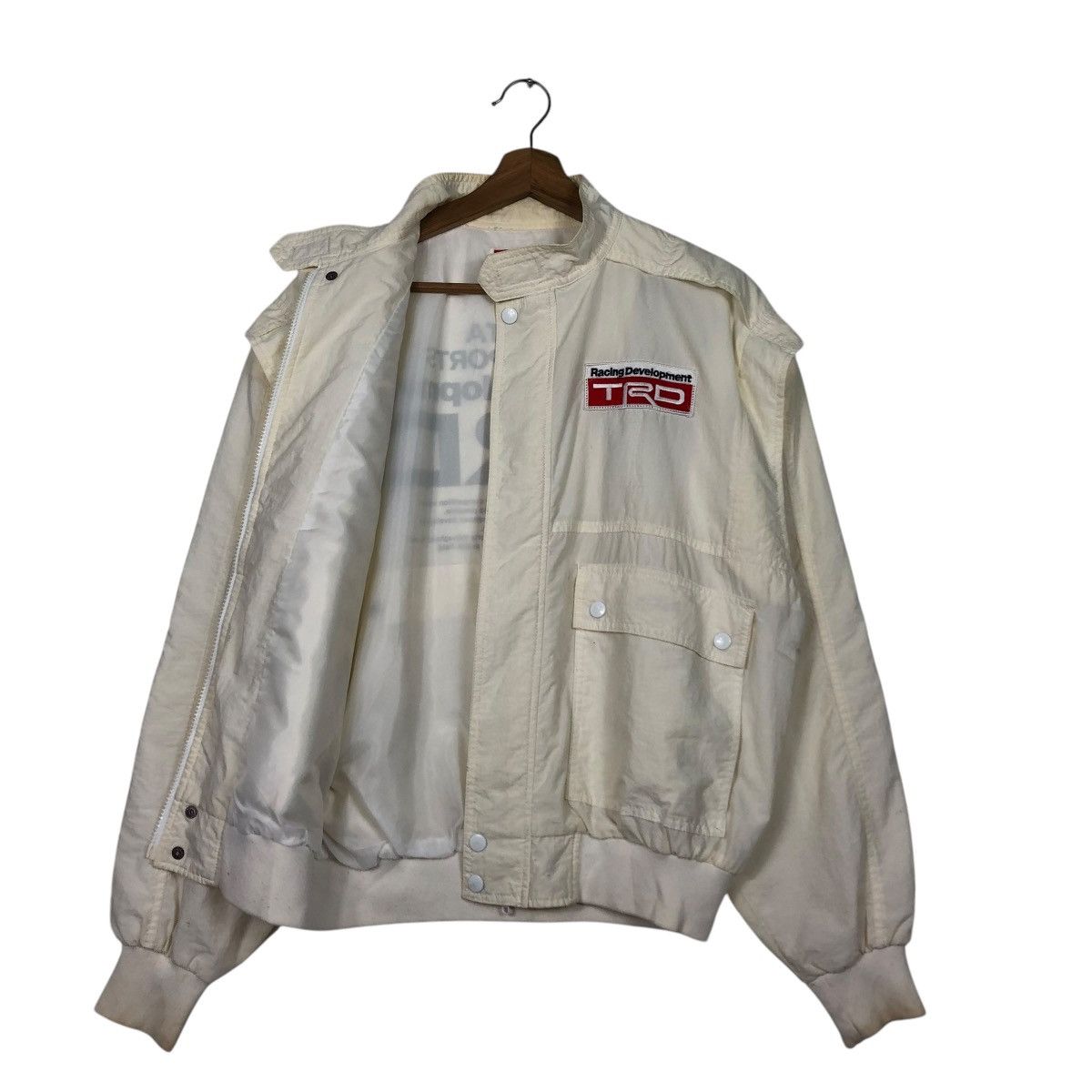 Vintage 🔥VINTAGE BOMBER JACKET RACING DEVELOPMENT TRD BIG LOGO Size US L / EU 52-54 / 3 - 9 Thumbnail