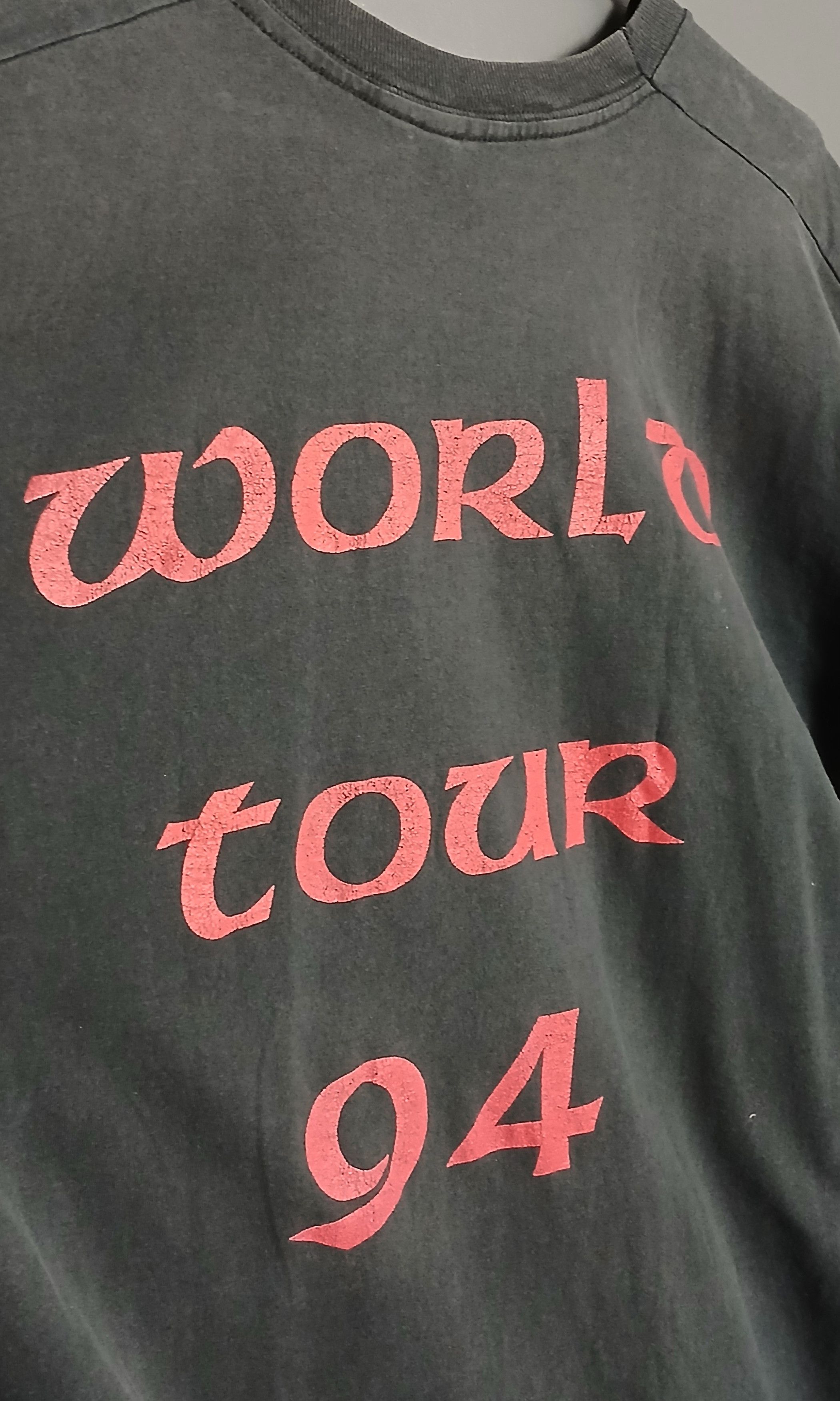 Band Tees × Vintage Vintage 1994 Whitesnake World Tour Single Stitch T-Shirt Size US M / EU 48-50 / 2 - 4 Thumbnail