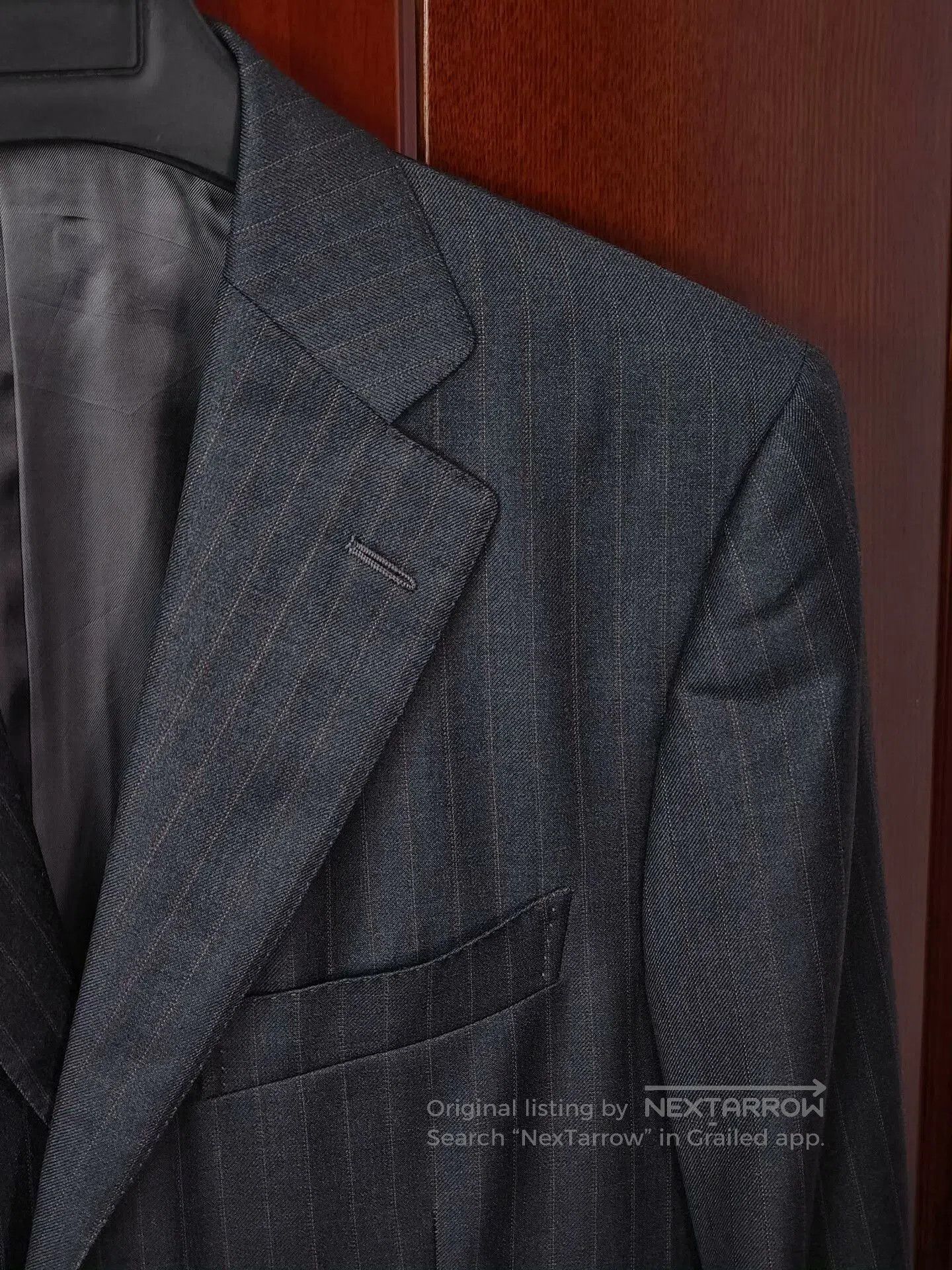Ermenegildo Zegna Zegna Italian Wool Linen Suit Jacket. Size US S / EU 44-46 / 1 - 2 Thumbnail