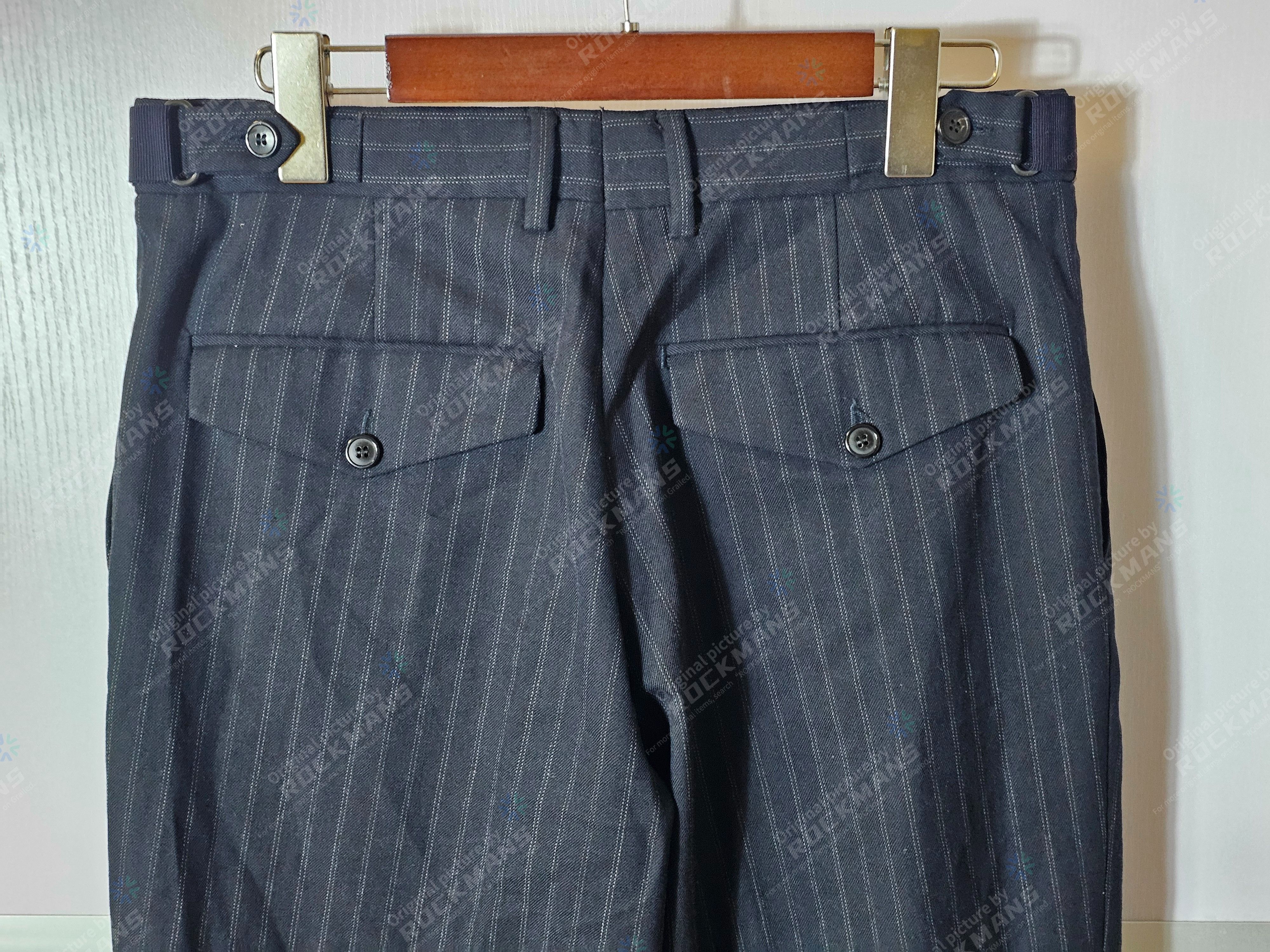 Dries Van Noten Dries Van Noten Men's Wool Pants Size 48 Fits Like 46 Size US 32 / EU 48 - 4 Thumbnail