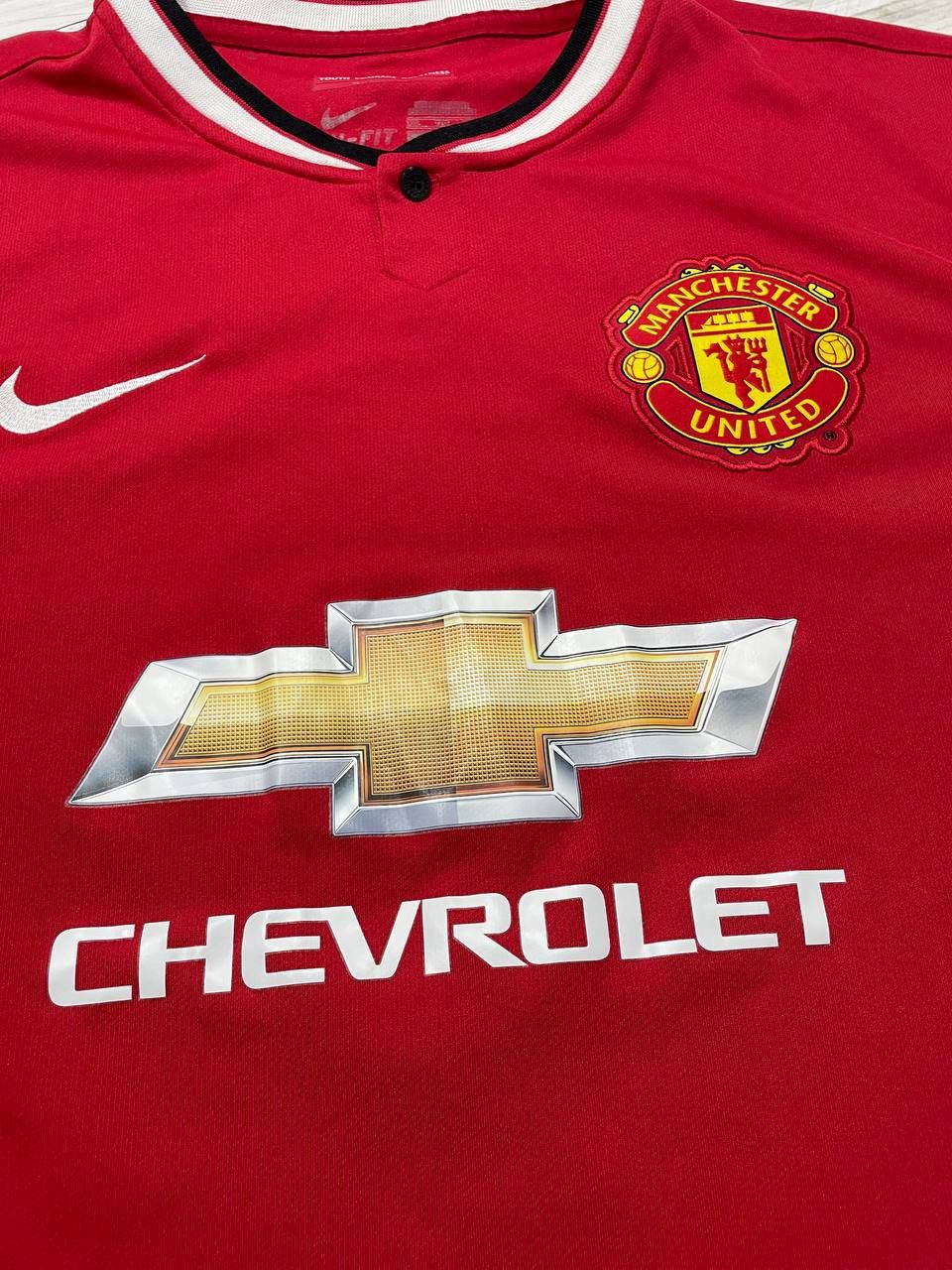 Nike Nike Manchester United 2014 2015 Di Maria #7 Home Shirt Size US XXL / EU 58 / 5 - 16 Thumbnail