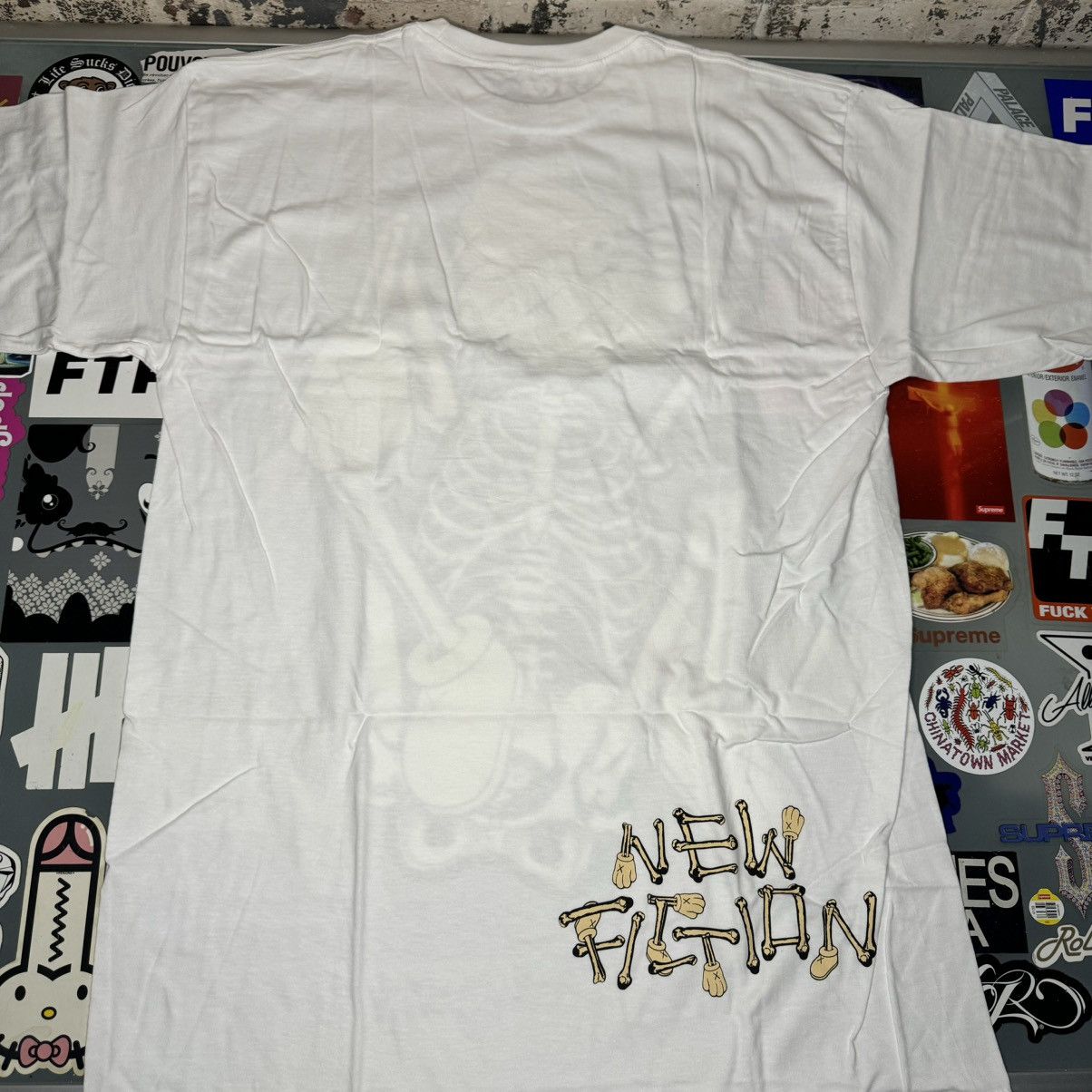 Kaws Kaws Skeleton New Fiction Tee White Large Brand New Size US L / EU 52-54 / 3 - 4 Thumbnail